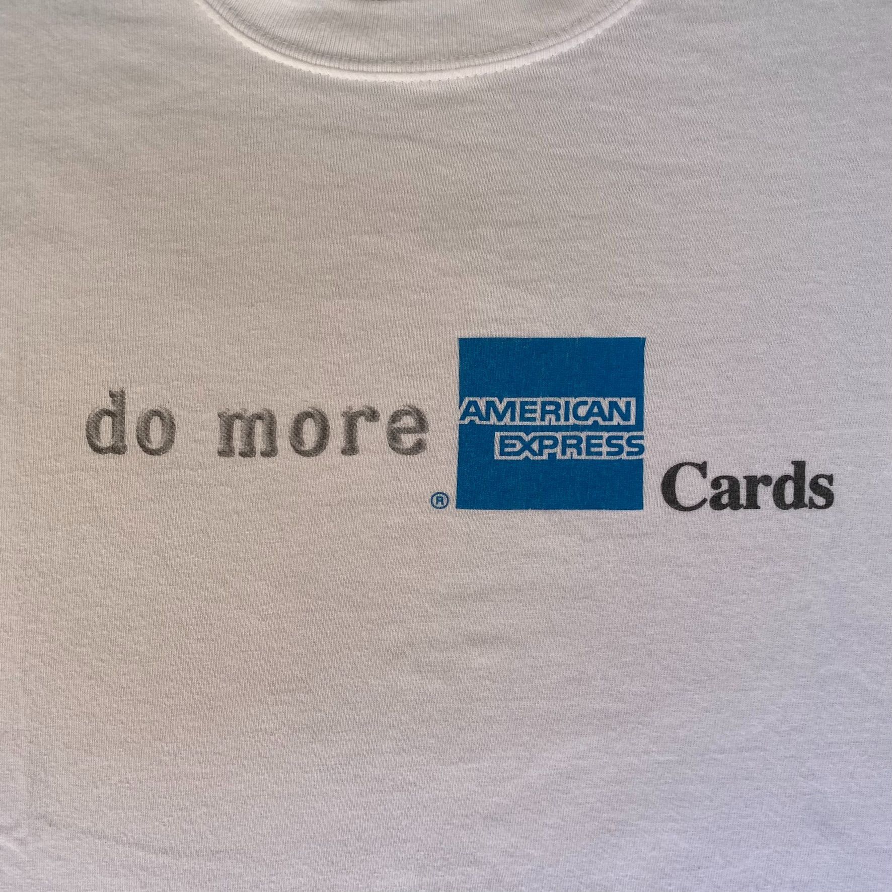 Gildan Vintage Y2K American Express Shirt AMEX Card Logo Tee Size US XL / EU 56 / 4 - 3 Thumbnail