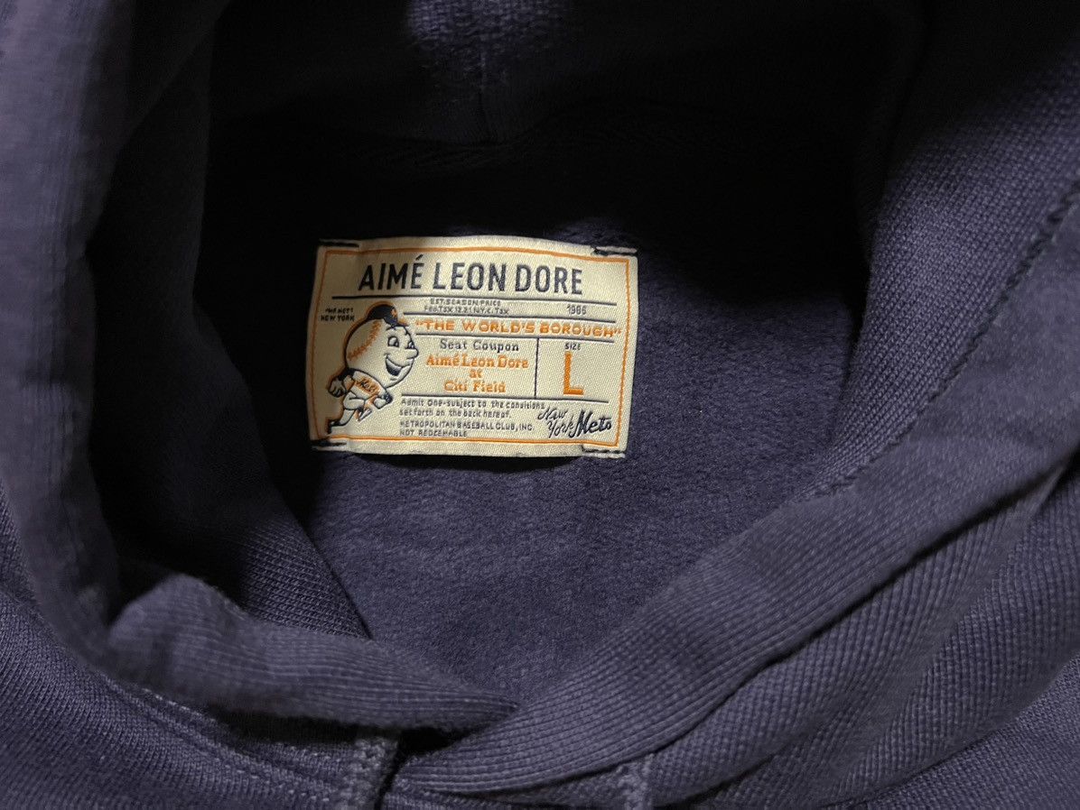 Aime Leon Dore Aime Leon Dore ALD /New York Mets Big Logo Hoodie Navy Large Size US L / EU 52-54 / 3 - 7 Thumbnail