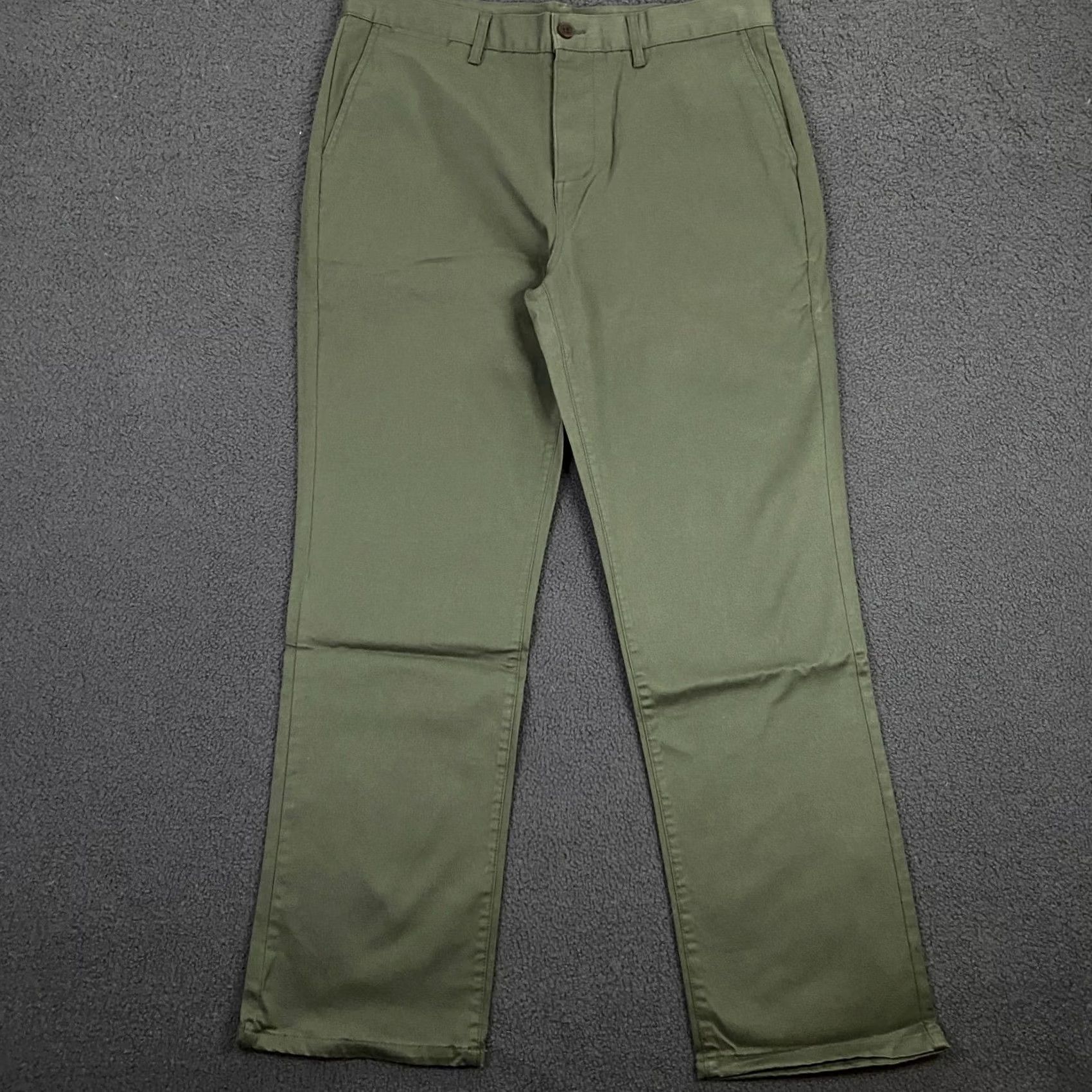 Katin Kraft Pant Chino Stretch Twill Skate Surf Olive Green Size 36x32 New Mens, Men's — image 2 of 6