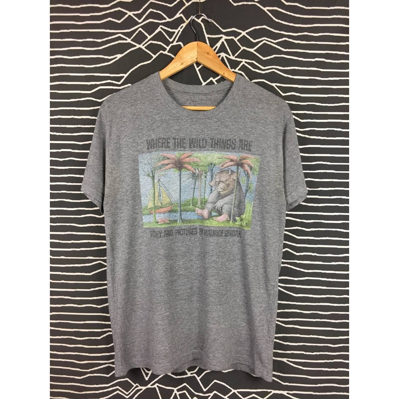 Cartoon Network × Vintage Where The Wild Things Are By Maurice Sendak Cartoon Tee Size US M / EU 48-50 / 2 - 1 Thumbnail