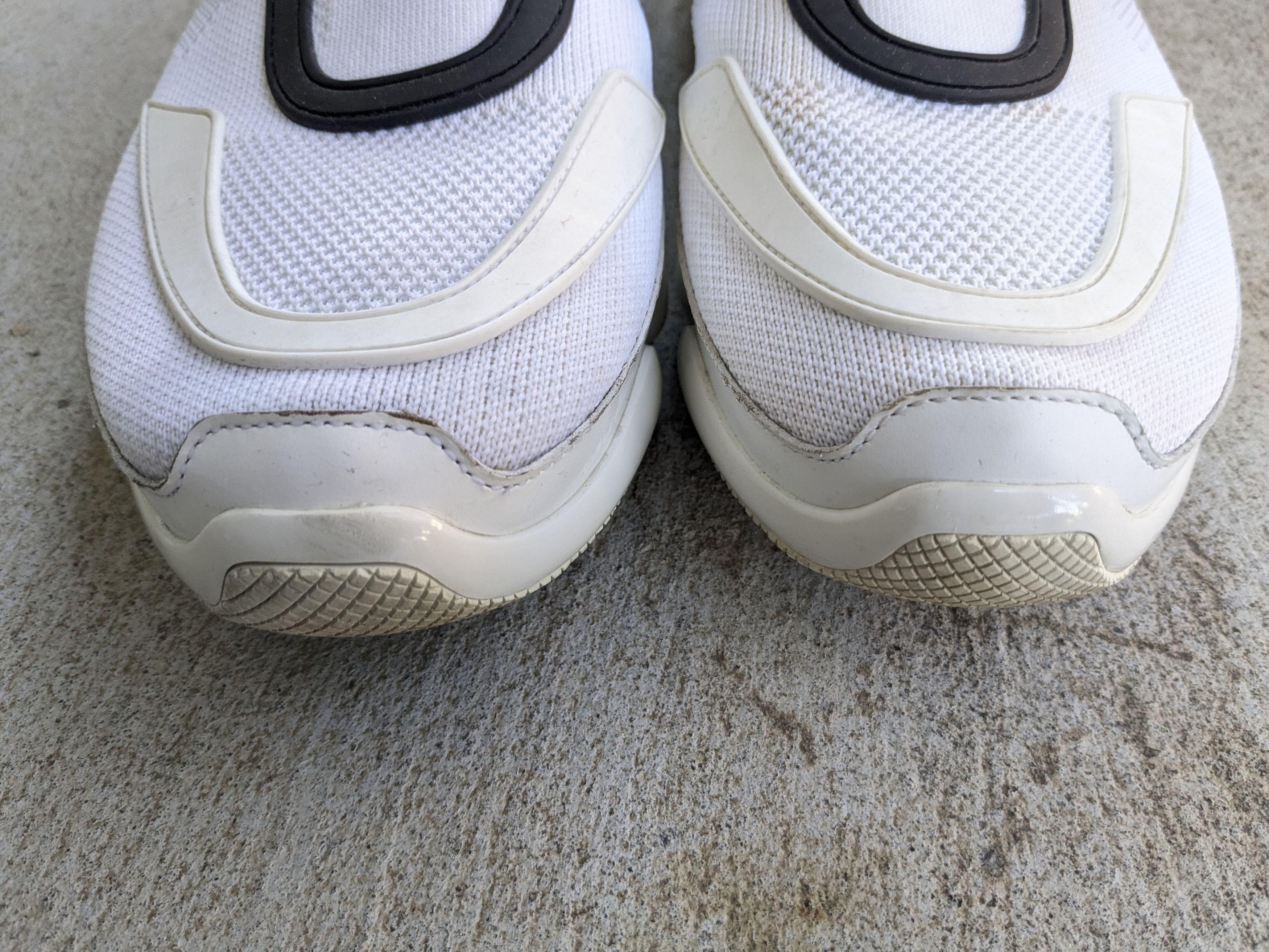 Prada Prada Cloudbust Sneakers White Black 11.5 Straps Low Tops Size US 11.5 / EU 44-45 - 2 Thumbnail