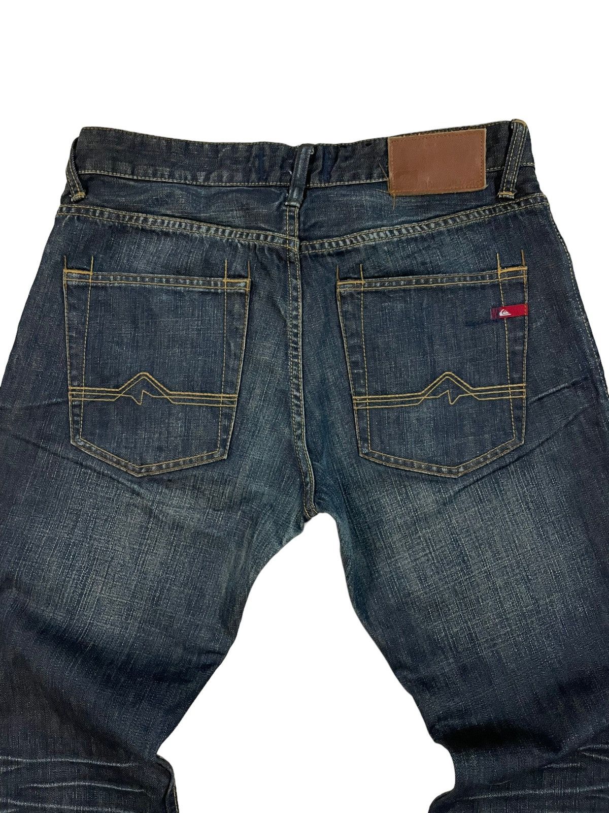 Quicksilver × Quiksilver Vintage Quiksilver Buster Faded Relaxed Fit Jeans Size US 32 / EU 48 - 8 Thumbnail