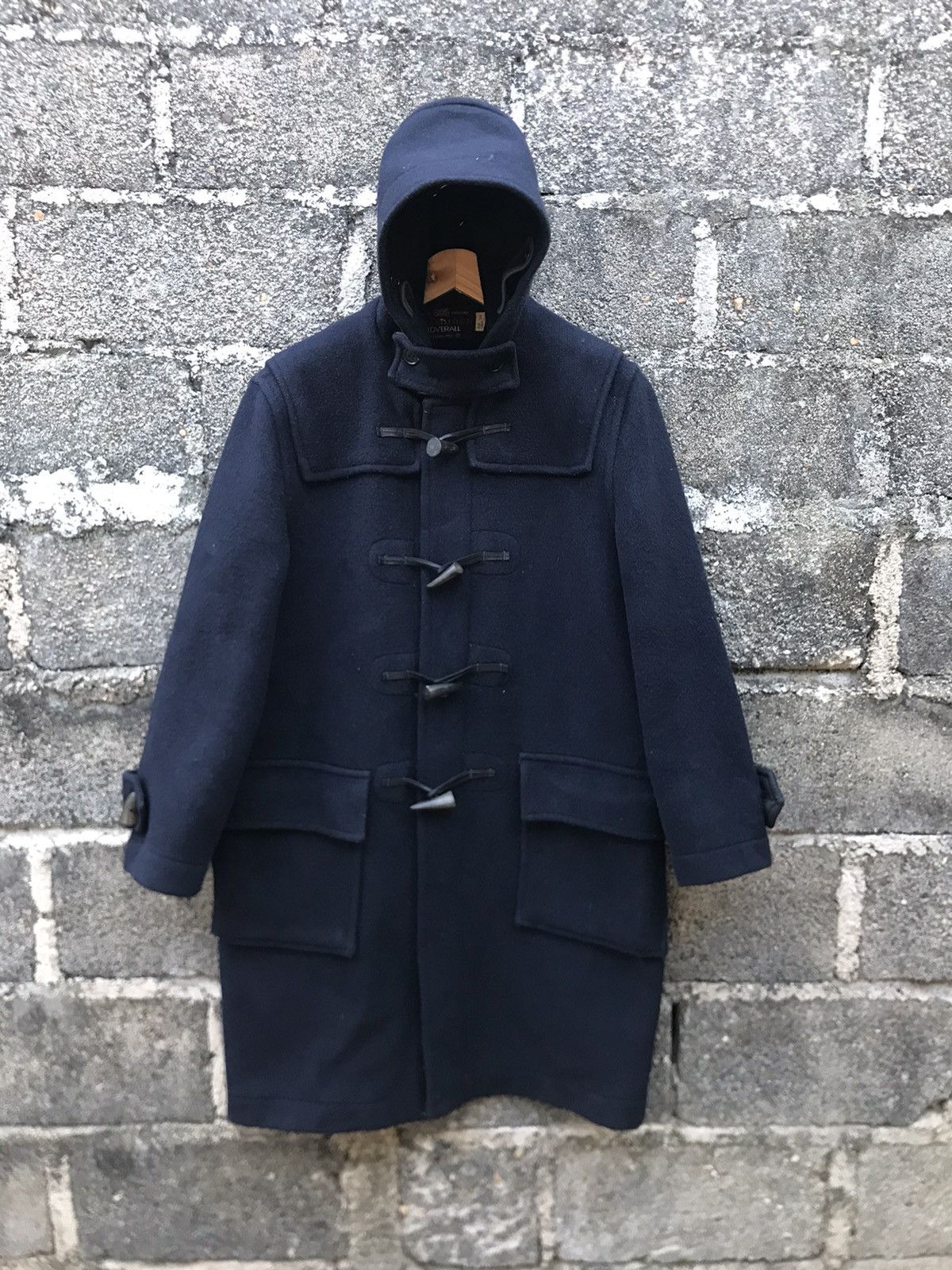 💥Vintage Tartaneer Gloveral England Wool Duffle Coat Hooded