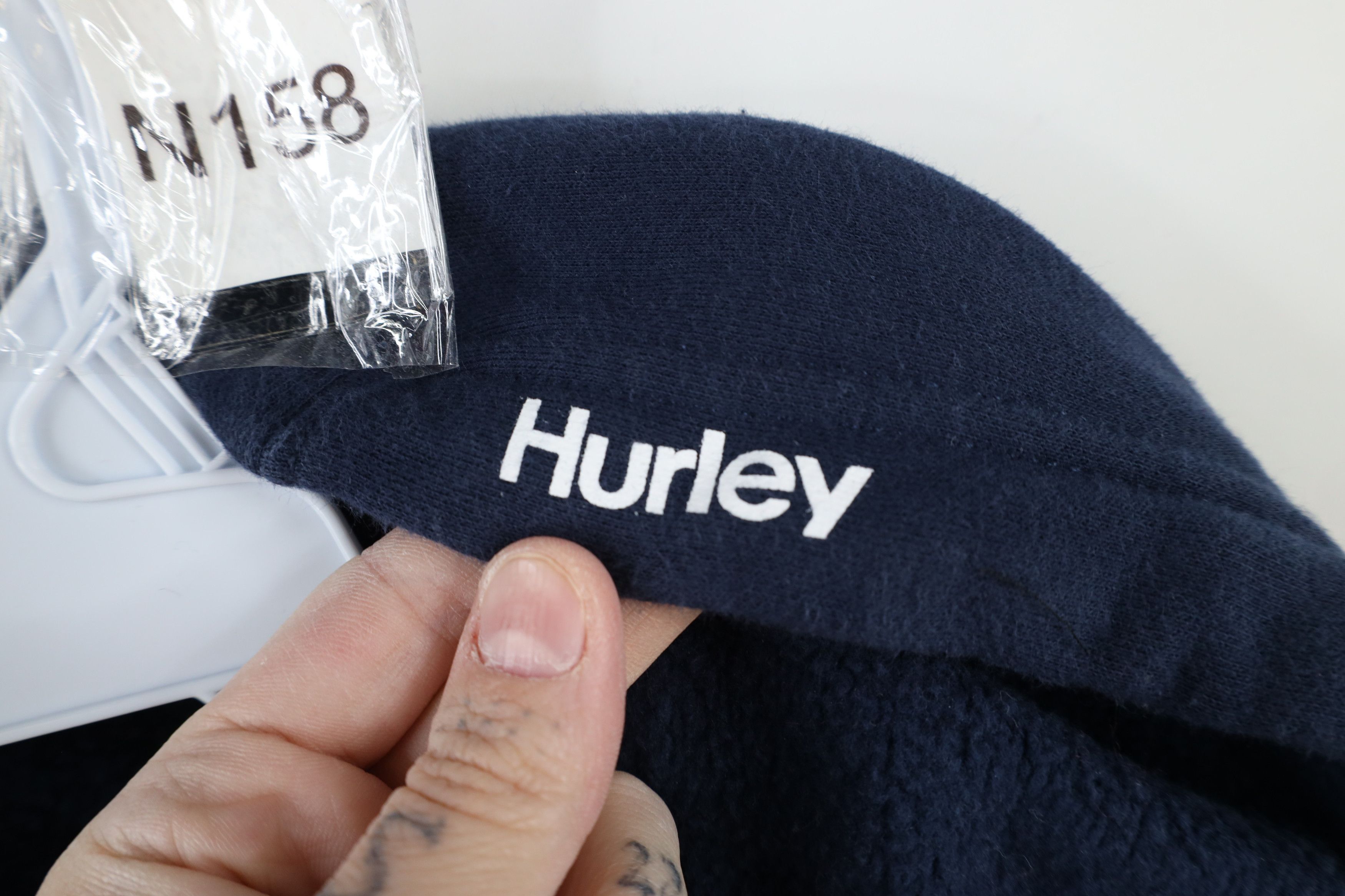 Hurley × Vintage Vintage Hurley Surfing Hooded Flannel Button Shirt Jacket Size US L / EU 52-54 / 3 - 5 Thumbnail