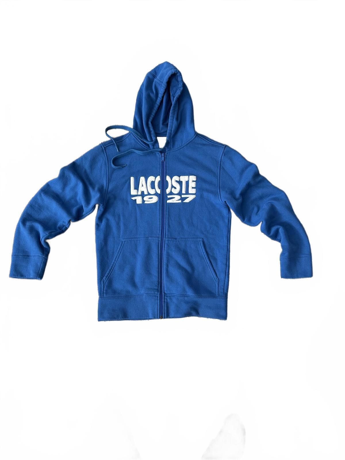 Lacoste Lacoste Sport 1927 Full-Zip Hoodie in Electric Blue Size US S / EU 44-46 / 1 - 1 Thumbnail