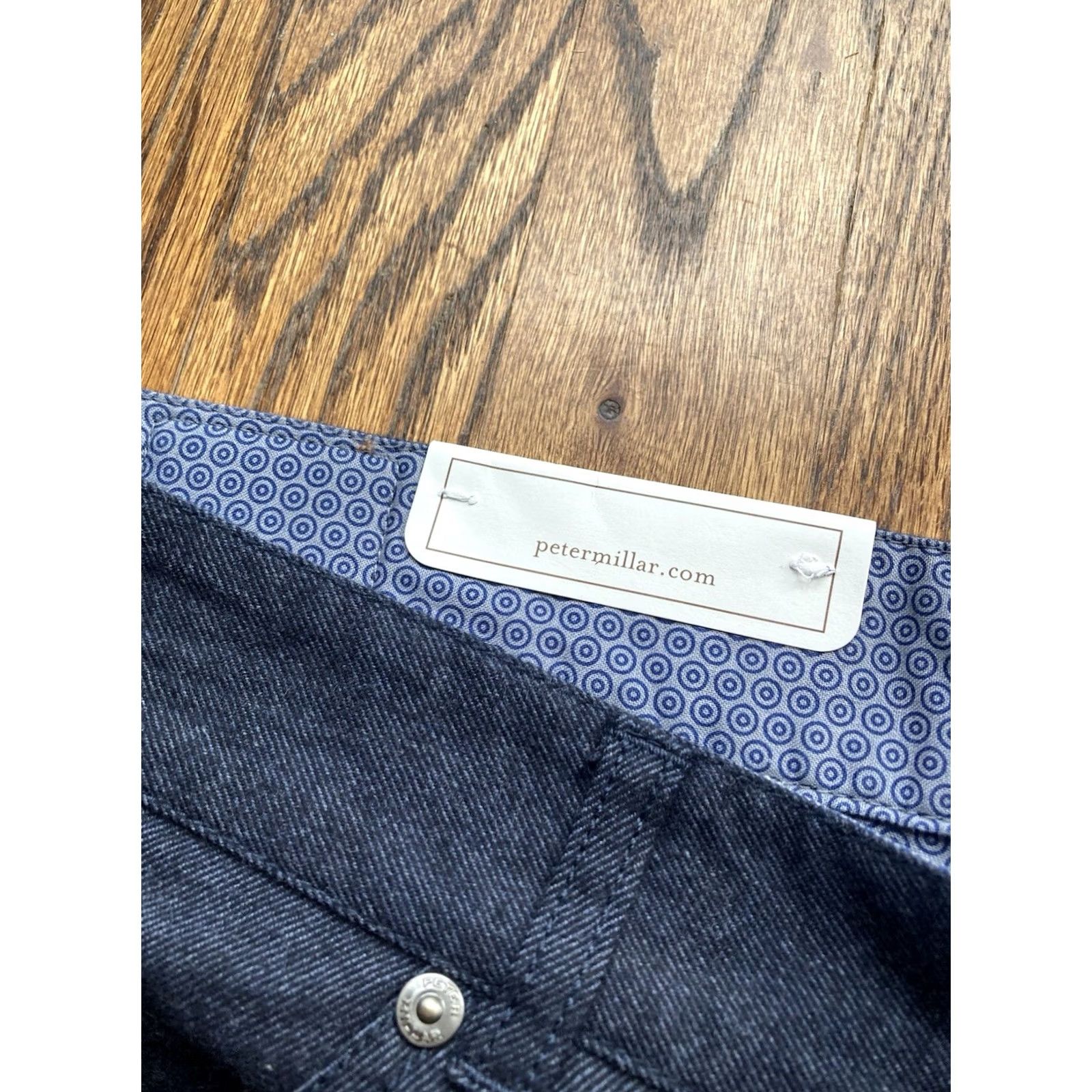 Peter Millar Peter Millar Pants Mens Size 40 Navy Blue Flannel Mountainside 5 Pocket NWT Size US 40 / EU 56 - 7 Thumbnail