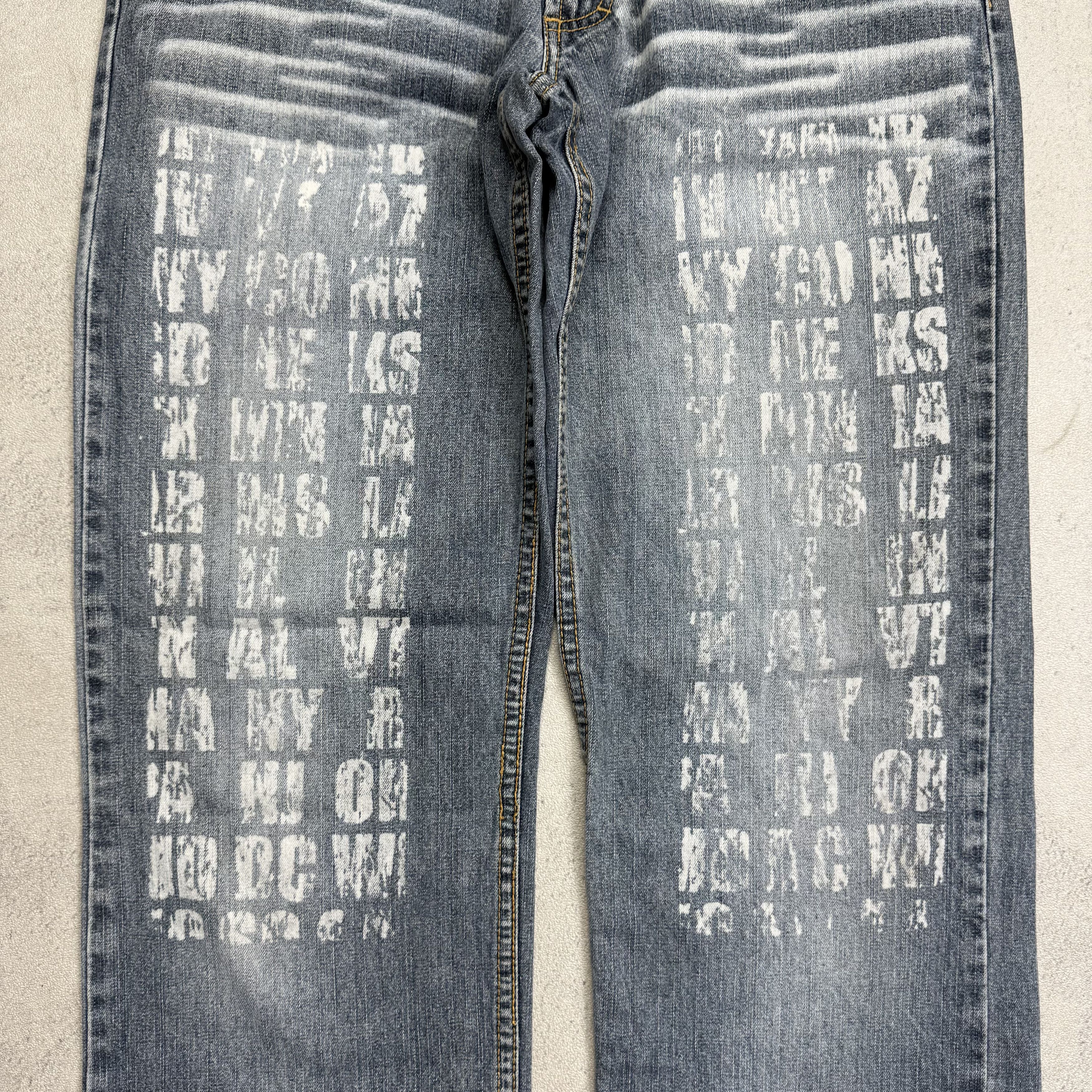 Japanese Brand Nylaus Y2K Japanese Brand Poem Jeans Size US 30 / EU 46 - 2 Thumbnail