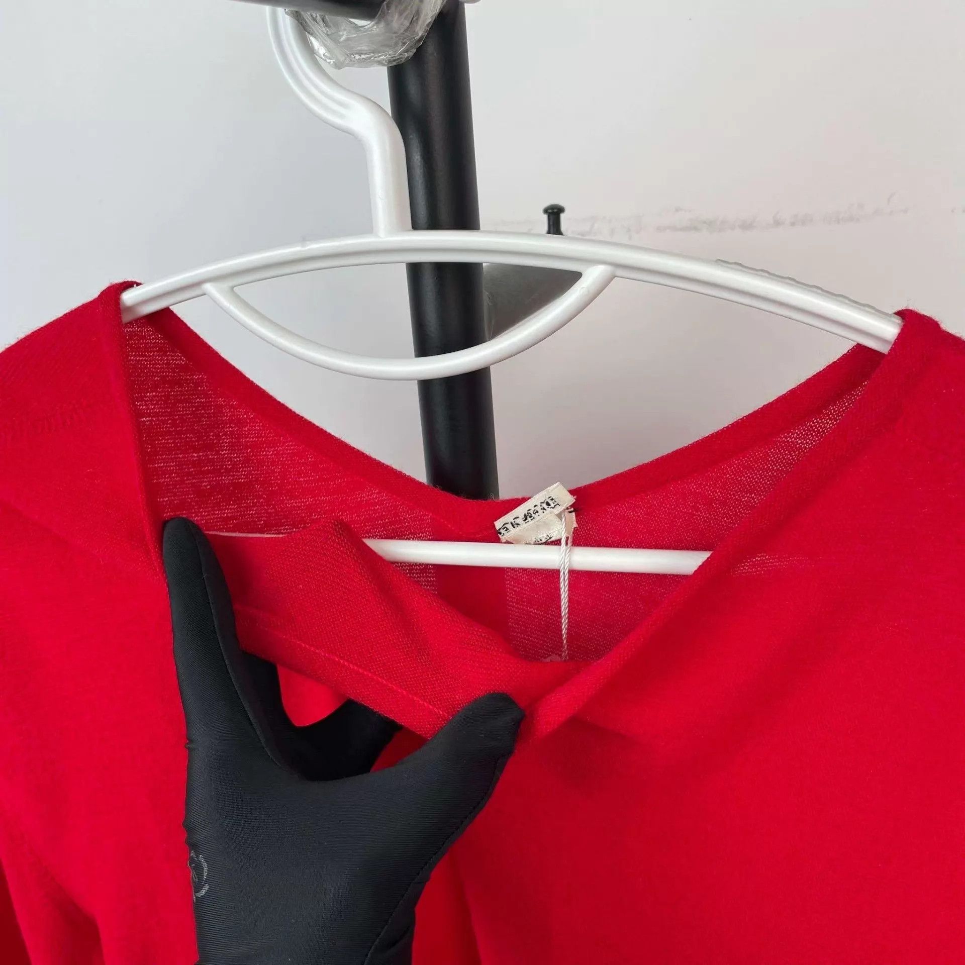Hermes Hermes Red Long-Sleeve Size 34 Size XS / US 0-2 / IT 36-38 - 8 Thumbnail