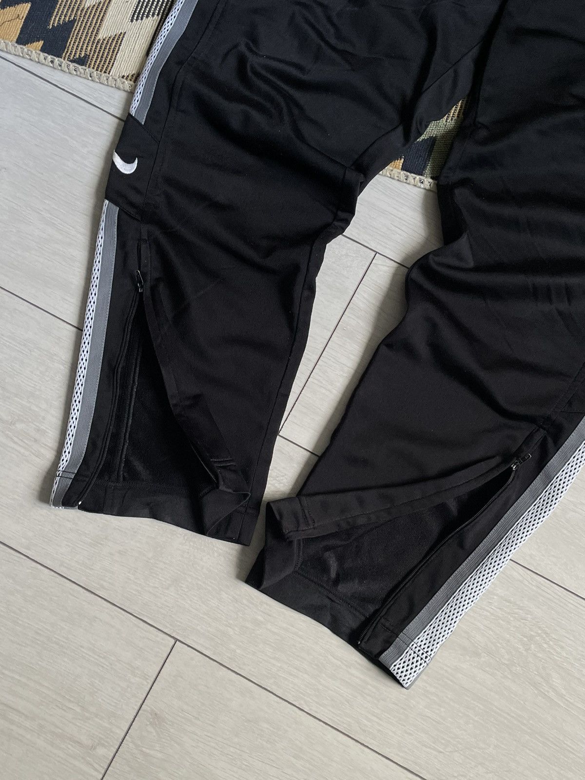 Nike × Vintage Vintage 90’s Nike Swoosh Drill Pants Size US 34 / EU 50 - 5 Thumbnail