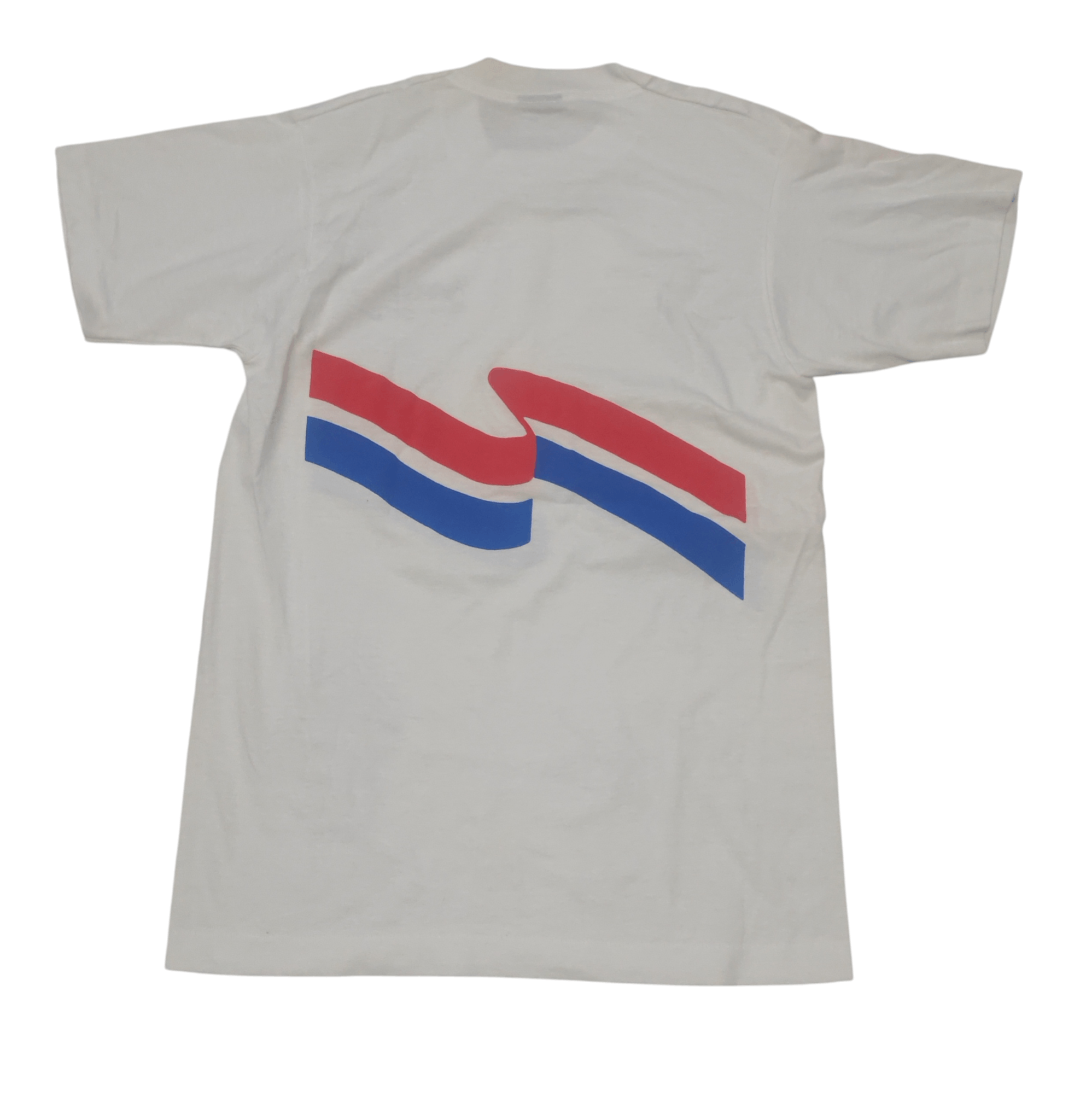 Vintage 80's YKK Mint 30th Anniversary Both Side Printed Tee