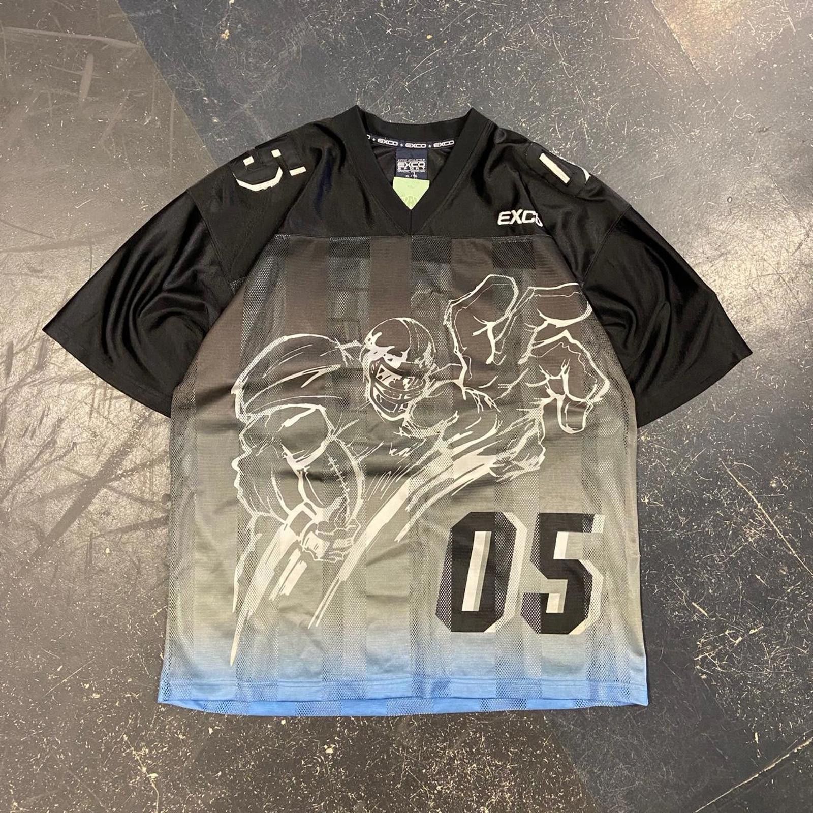 Vintage Vintage Exco Mesh Football Jersey Size US XL / EU 56 / 4 - 1 Thumbnail