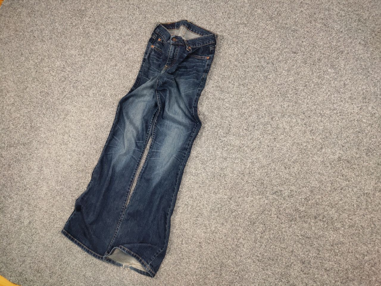 Levi's Vintage 90's levis 529 Distressed Denim flared bootcut Jeans Size 29" - 3 Thumbnail
