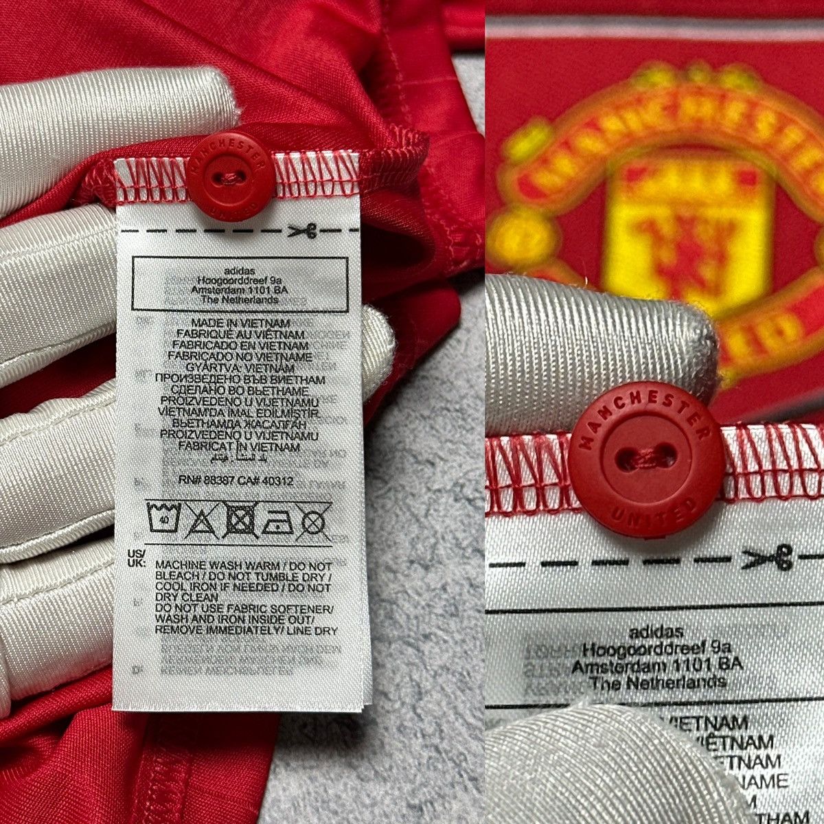 Adidas Adidas Manchester United 22/23 Soccer Jersey Polo Size US M / EU 48-50 / 2 - 12 Thumbnail