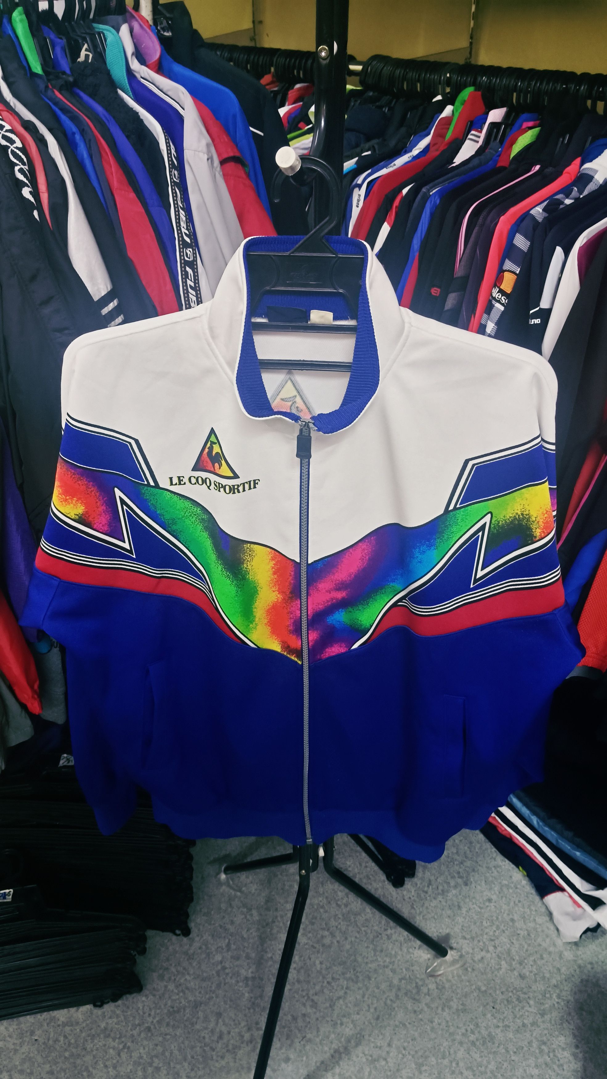 Le Coq Sportif Vintage Le Coq Sportif Track Jacket Made In Japan Size US M / EU 48-50 / 2 - 2 Thumbnail