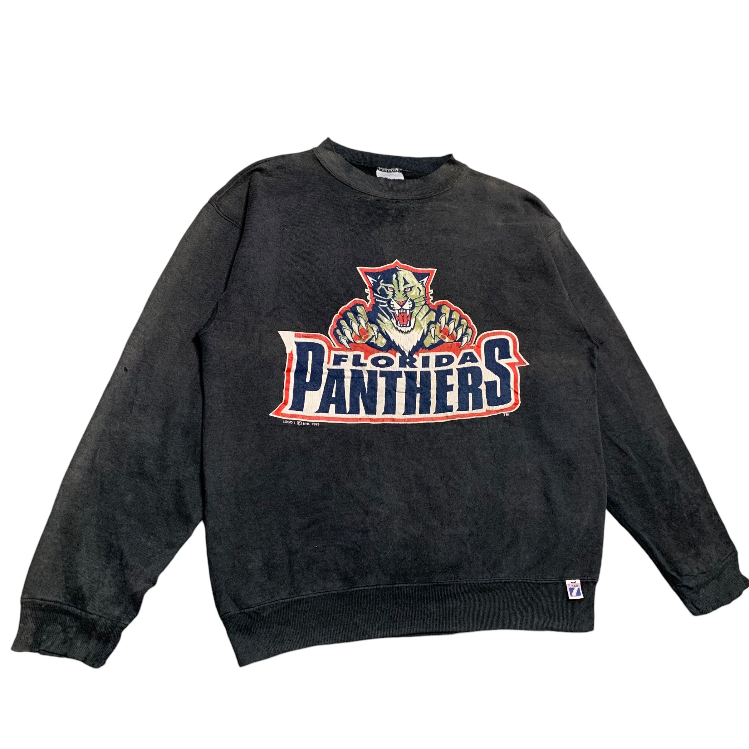 Logo 7 Vintage 90s NHL Florida Panthers Sweatshirt Size US M / EU 48-50 / 2 - 2 Thumbnail