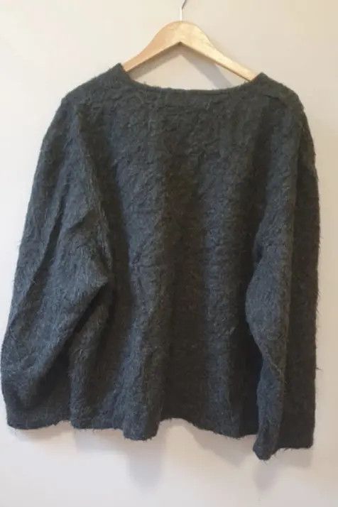 Our Legacy Our Legacy Sweater Cardigan Chunky Jumper Top Mesh EX0218 Size US XL / EU 56 / 4 - 2 Thumbnail