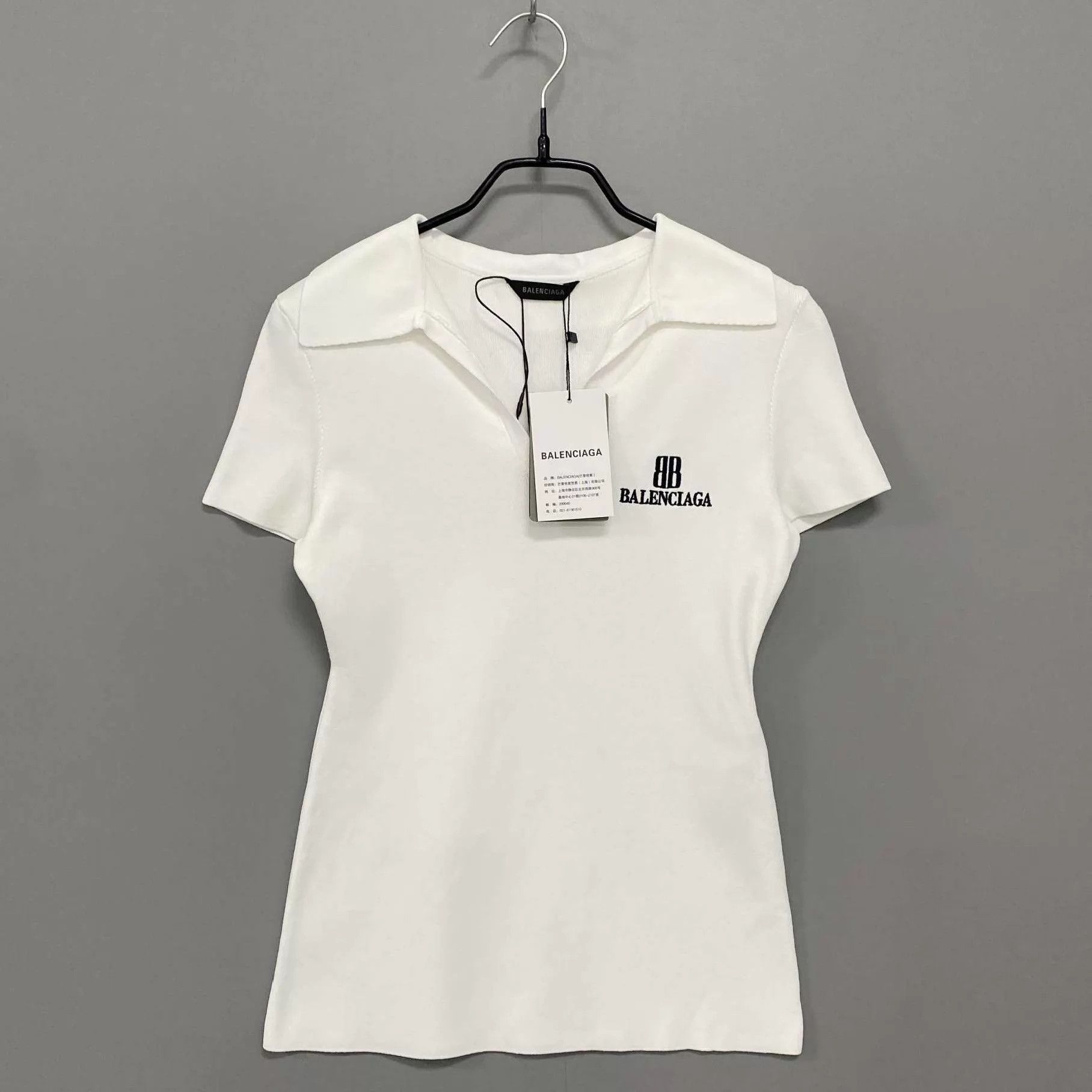 Balenciaga Balenciaga 25 Super Slim Golf Polo Shirt M Size M / US 6-8 / IT 42-44 - 1 Thumbnail