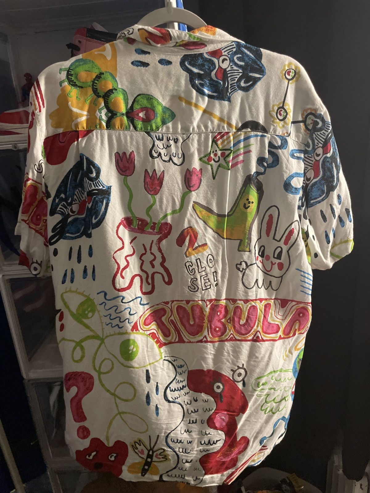 Urban Outfitters Urban outfitters artsy shortsleeved button down Size US M / EU 48-50 / 2 - 2 Thumbnail