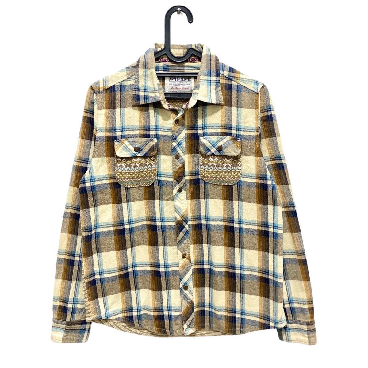 Flannel × Japanese Brand Anti Ballistic Navajo Size US S / EU 44-46 / 1 - 1 Thumbnail