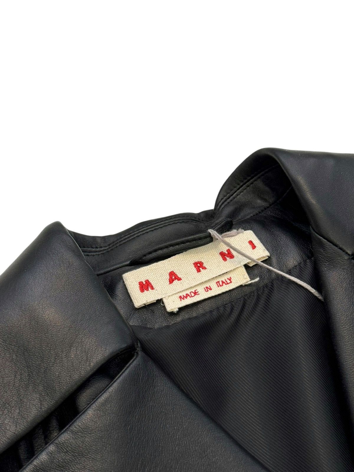 Marni $4,600 Lambskin Leather Wrapped Size XS / US 0-2 / IT 36-38 - 9 Thumbnail