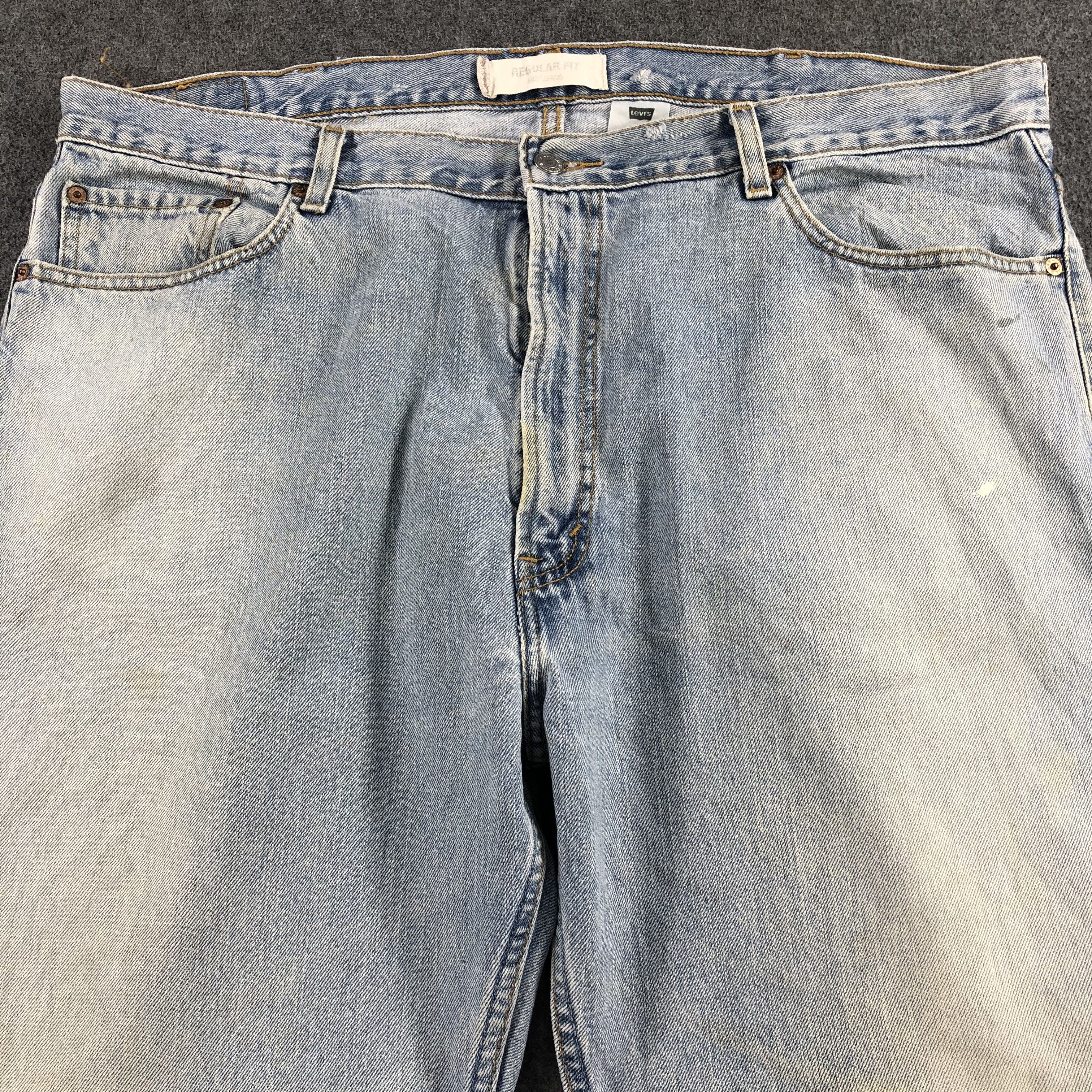 Levi's Vintage Light Wash Levis 505 Jeans-J1688 Size US 42 / EU 58 - 3 Thumbnail