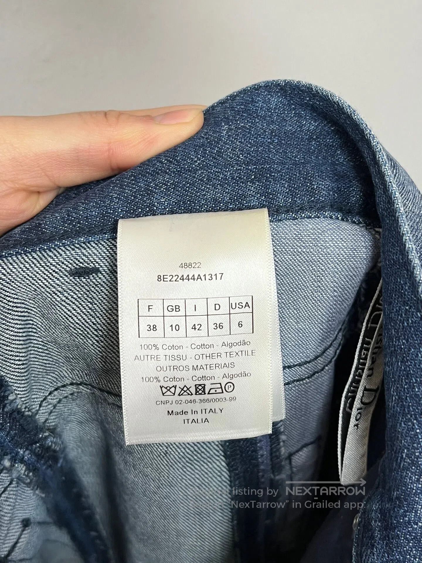 Dior Dior Color-Block Flared Jeans Size 38. Size 37" - 5 Thumbnail