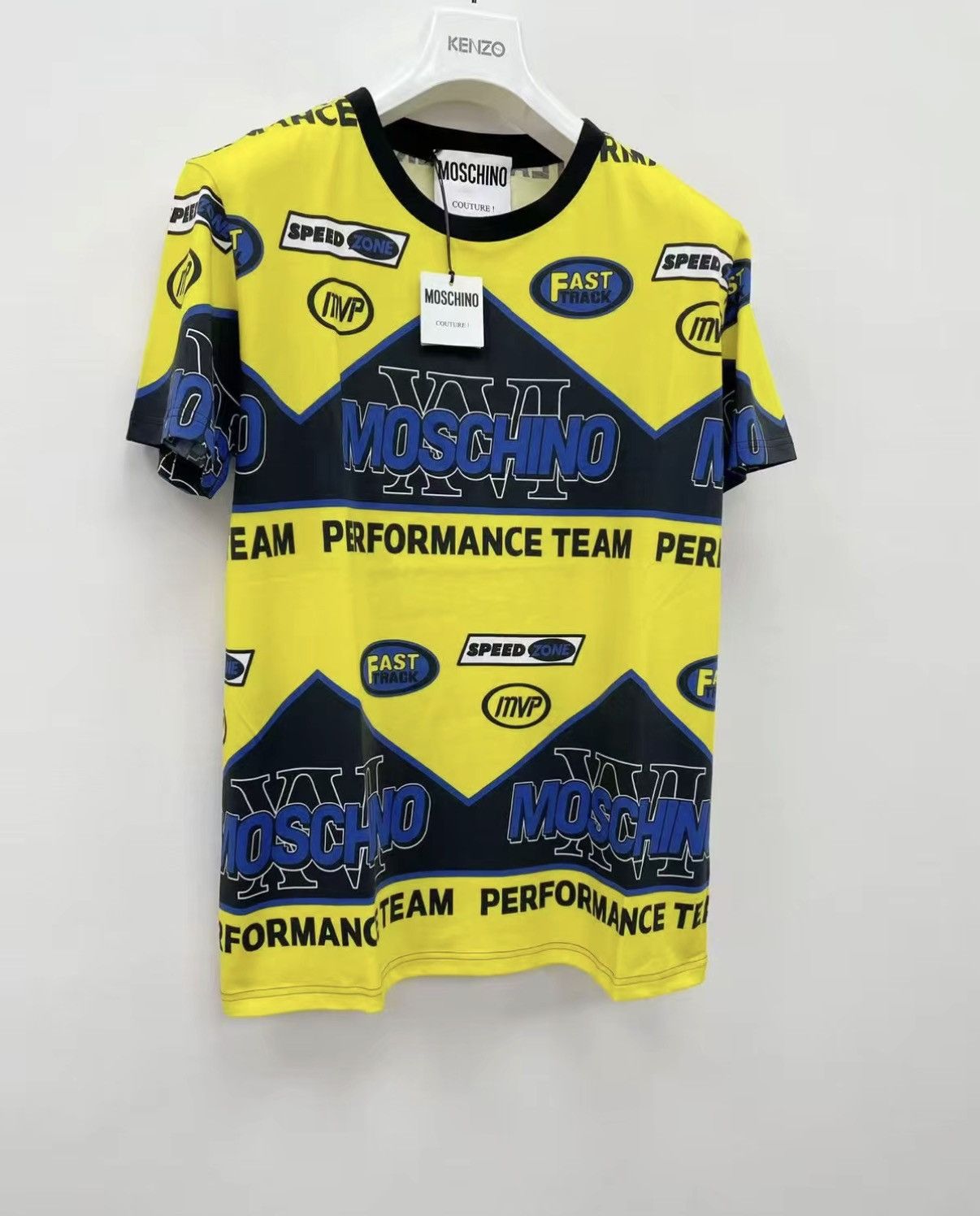 Moschino MOSCHINO 100% Cotton Short Sleeve T-shirt J30 Size US L / EU 52-54 / 3 - 1 Thumbnail