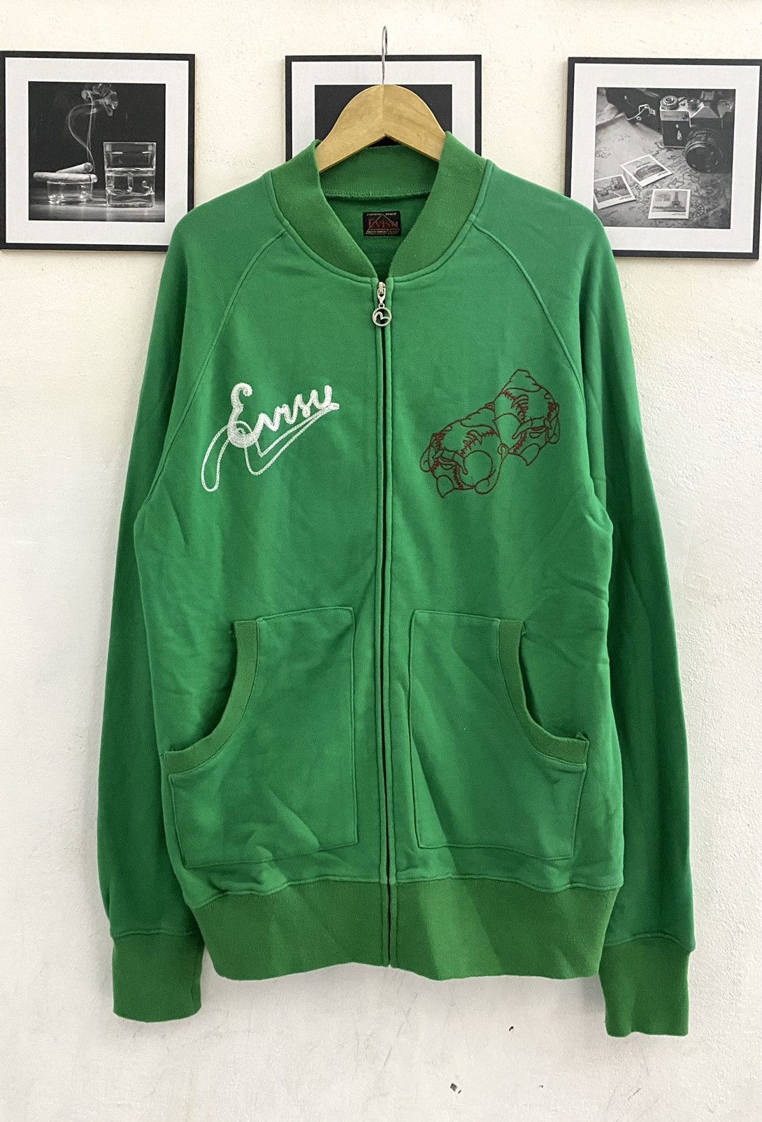 Evisu Vintage Evisu ranch embroidery varsity zipper Size US XXL / EU 58 / 5 - 1 Thumbnail