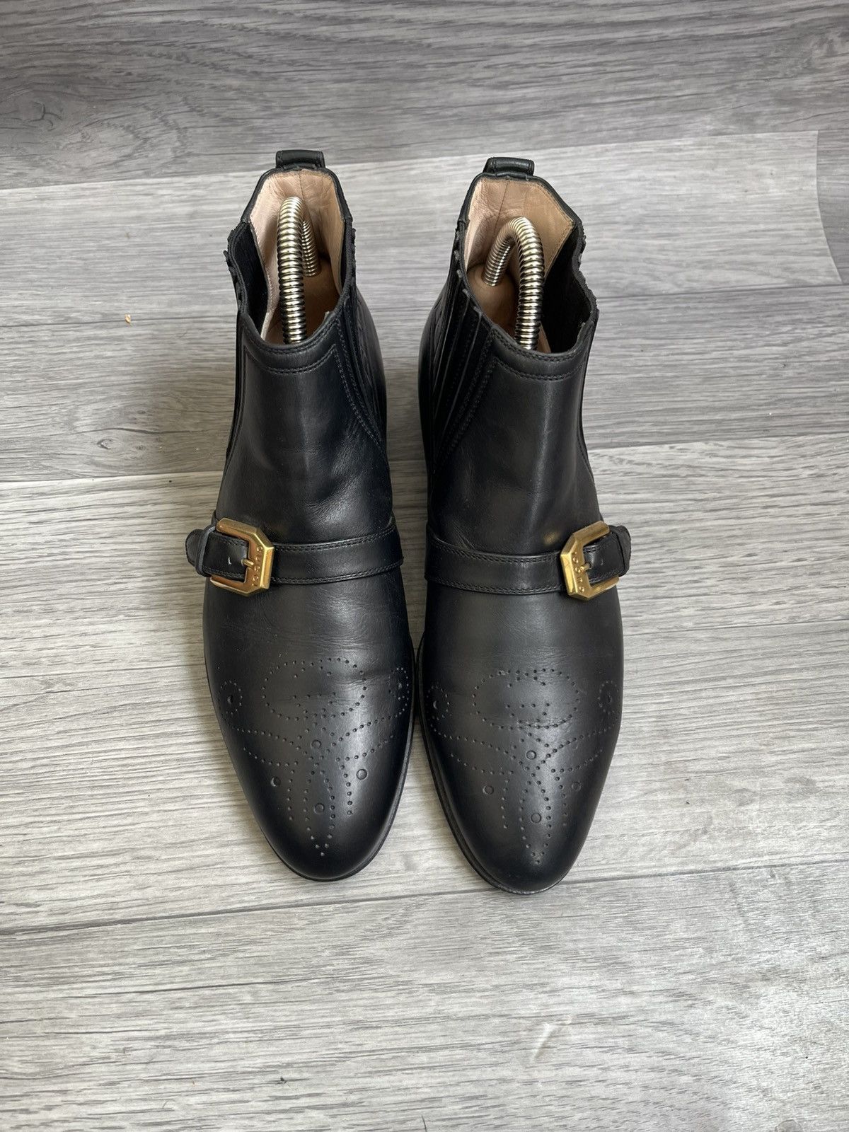 Gucci Gucci brouges leather chelsea ankle boots Size US 6 / IT 36 - 2 Thumbnail