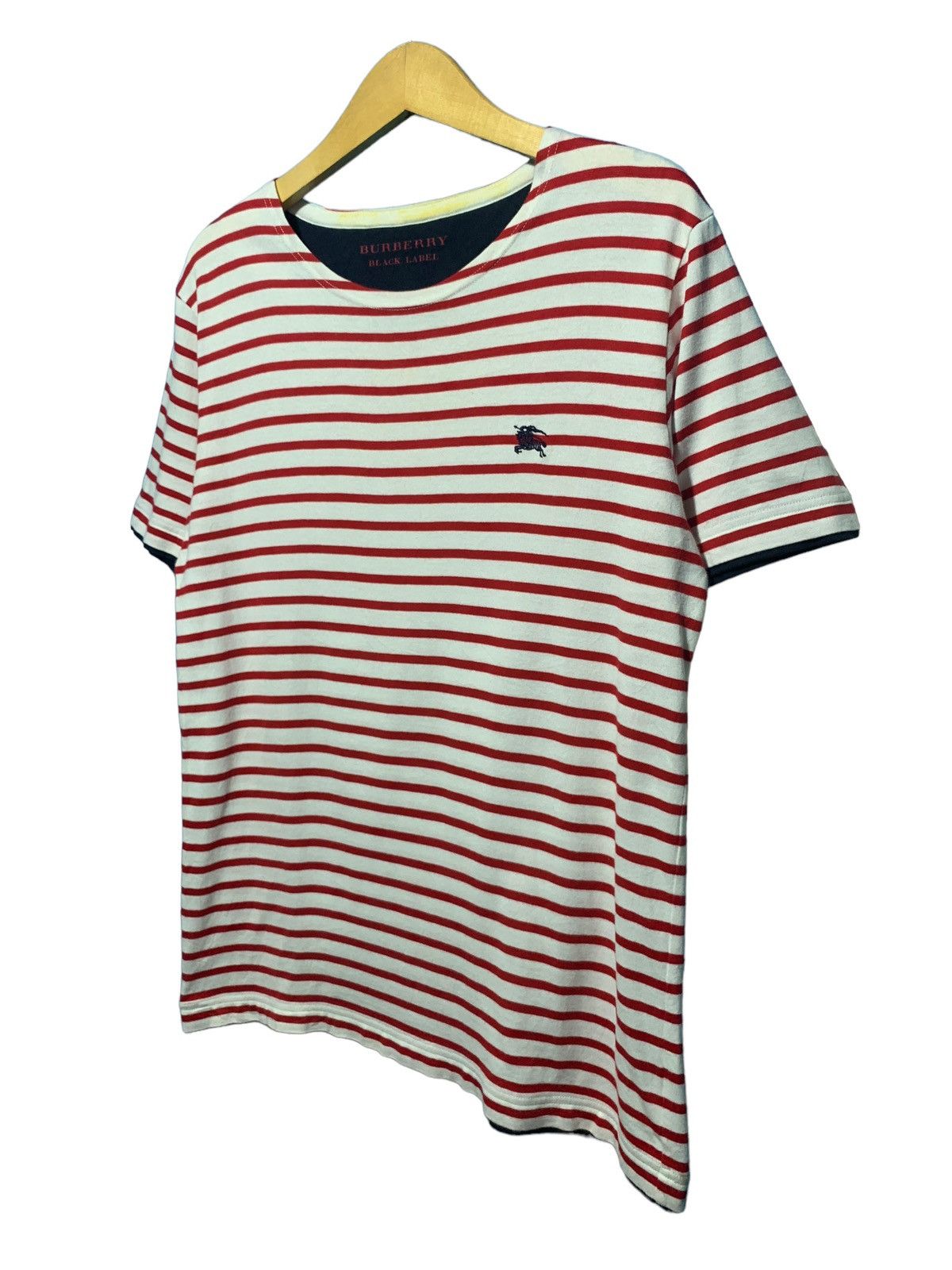 Burberry Burberry black label stripe t-shirt Size US M / EU 48-50 / 2 - 2 Thumbnail
