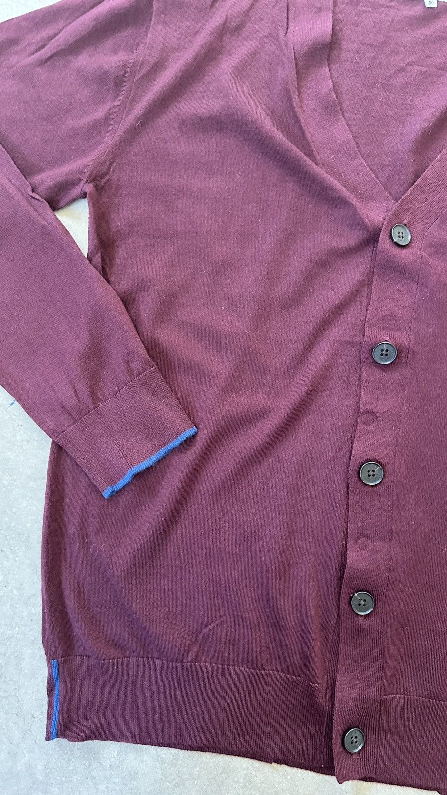 Lanvin VINTAGE LANVIN CARDIGAN BITONE Size US L / EU 52-54 / 3 - 4 Thumbnail