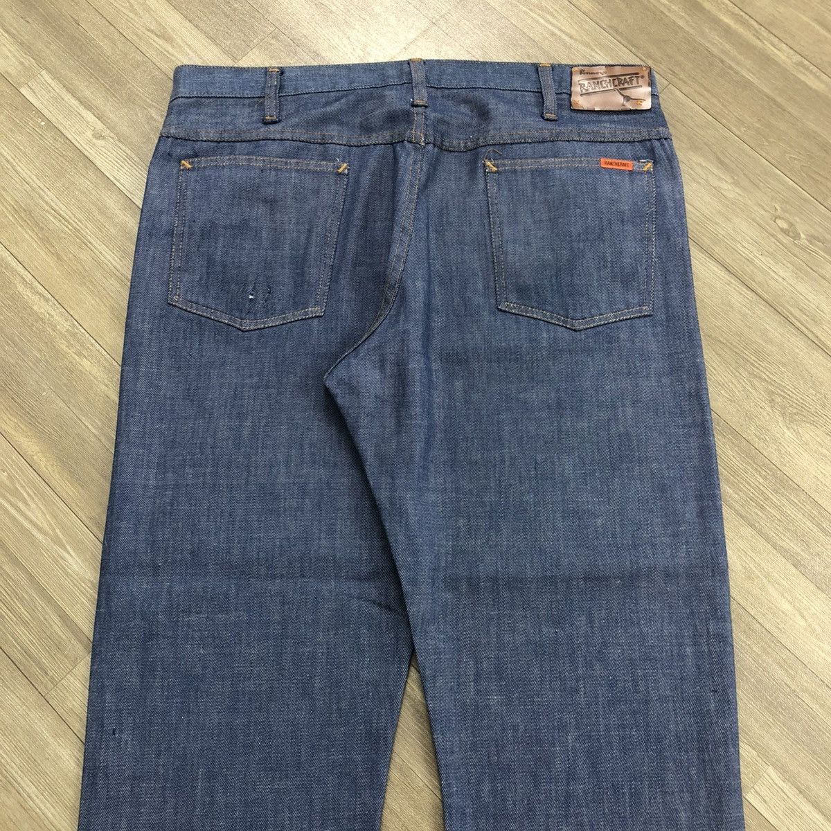 JCPenney 60/70s Vintage Jcpenny Ranchraft Cutt Off Penn-Prest Jeans Size US 38 / EU 54 - 13 Thumbnail