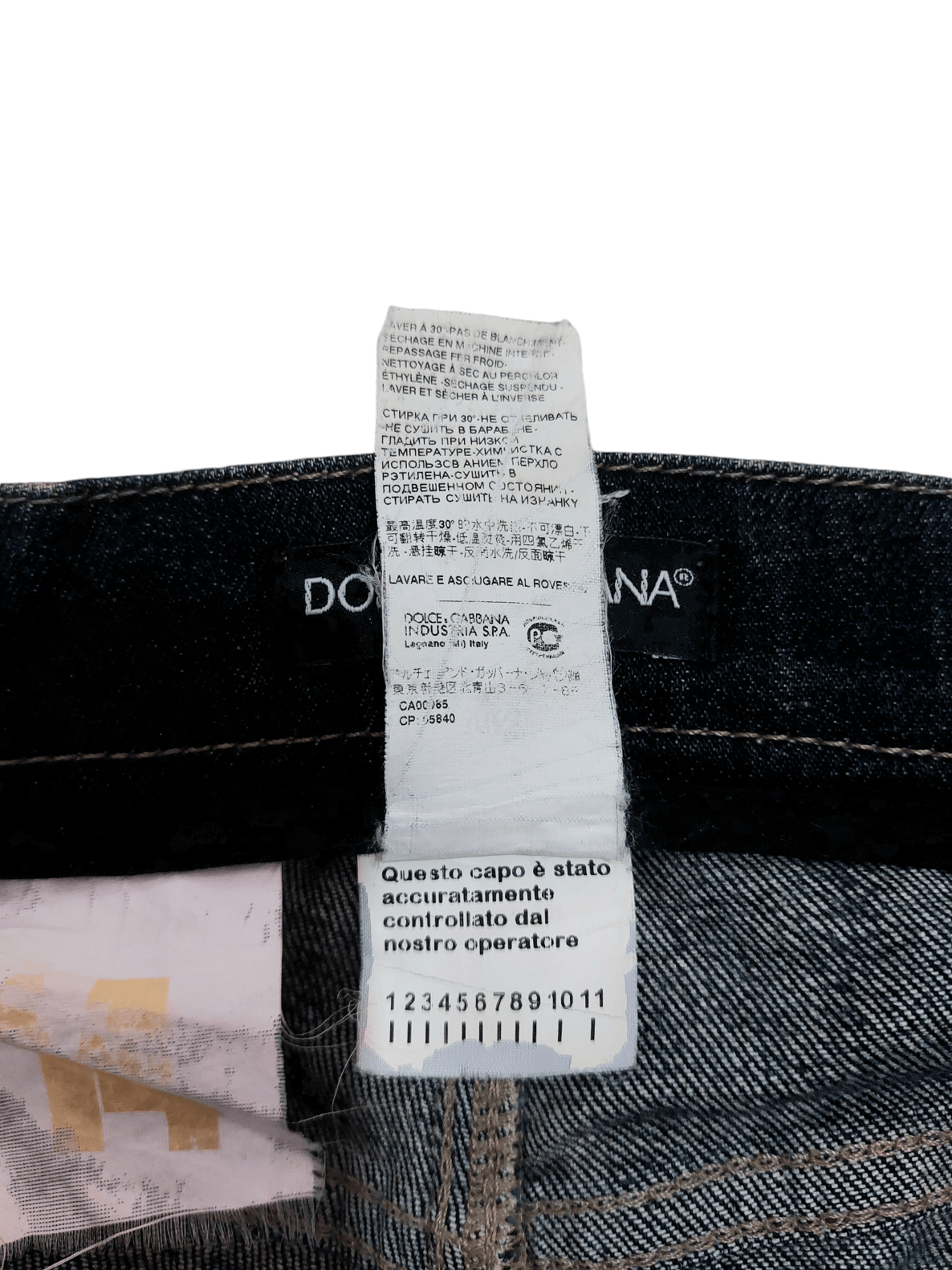 Dolce & Gabbana Dolce & Gabbana D&G Via San Damiano 7 Jeans Size US 32 / EU 48 - 19 Thumbnail