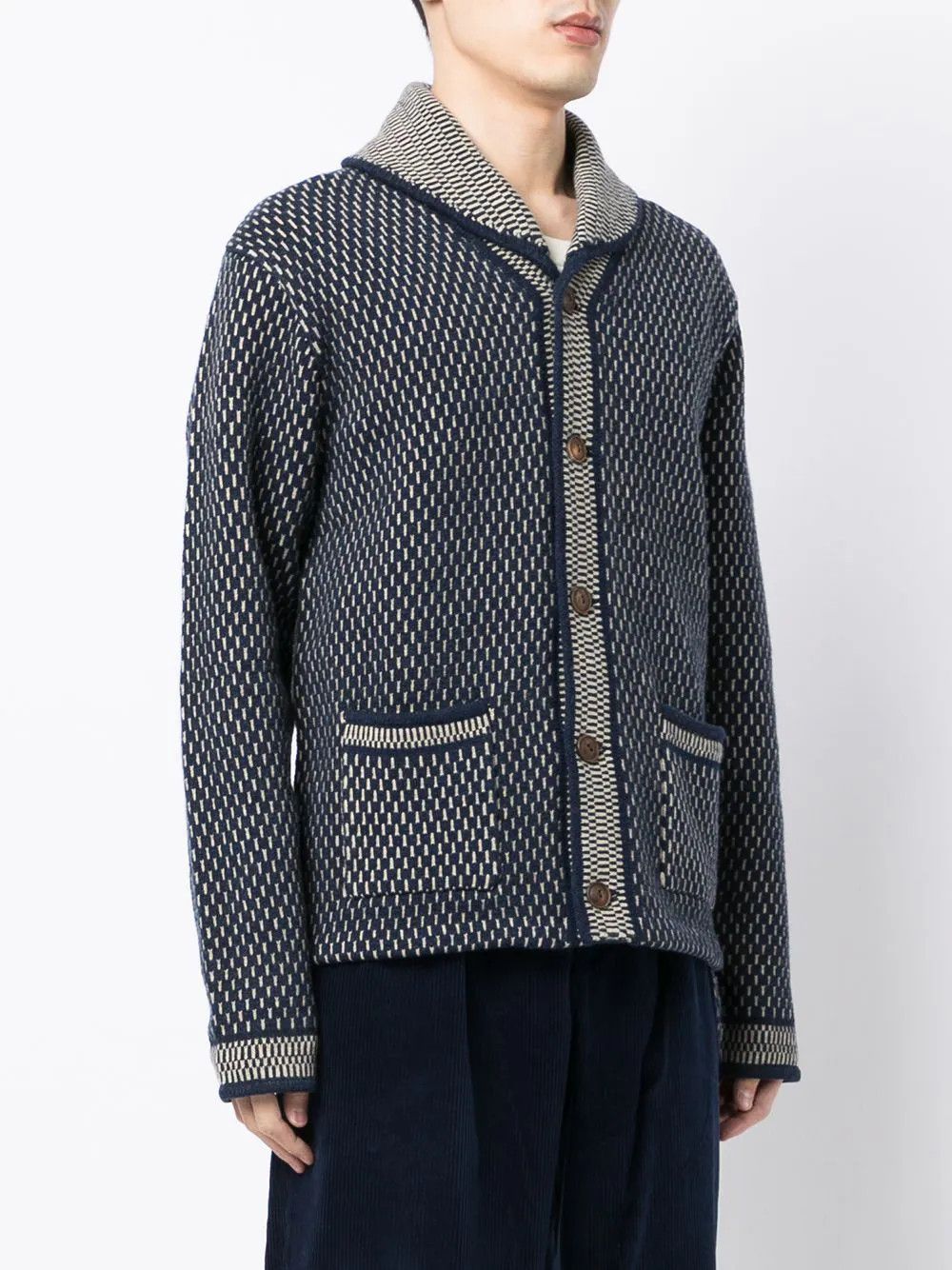Ralph Lauren RRL - Jacquard Knit Shawl Cardigan