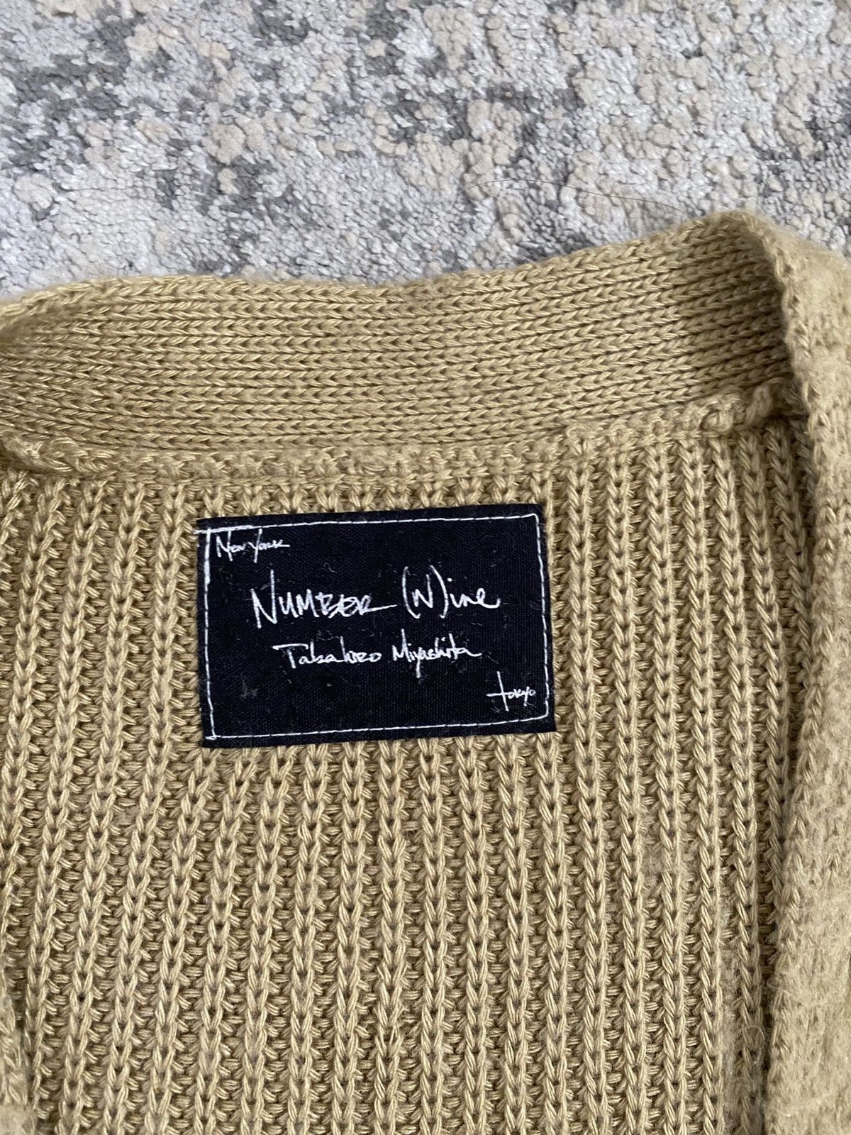Number (N)ine AW03 Kurt Cobain Cardigan Size US L / EU 52-54 / 3 - 4 Thumbnail