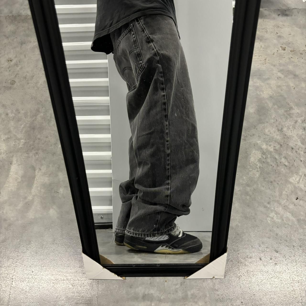 Levi's × Vintage Vintage Y2K/2000s Baggy Grunge Faded Black Levi’s Size US 38 / EU 54 - 2 Thumbnail