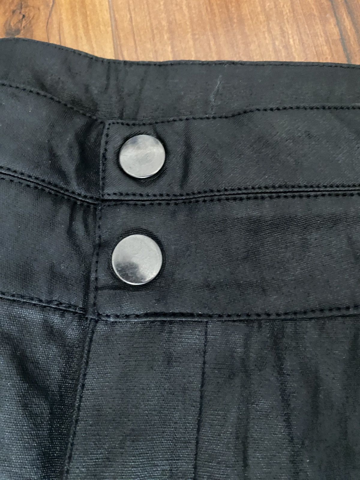 Other Vortex double waisted waxed flared denim Size US 34 / EU 50 - 3 Thumbnail