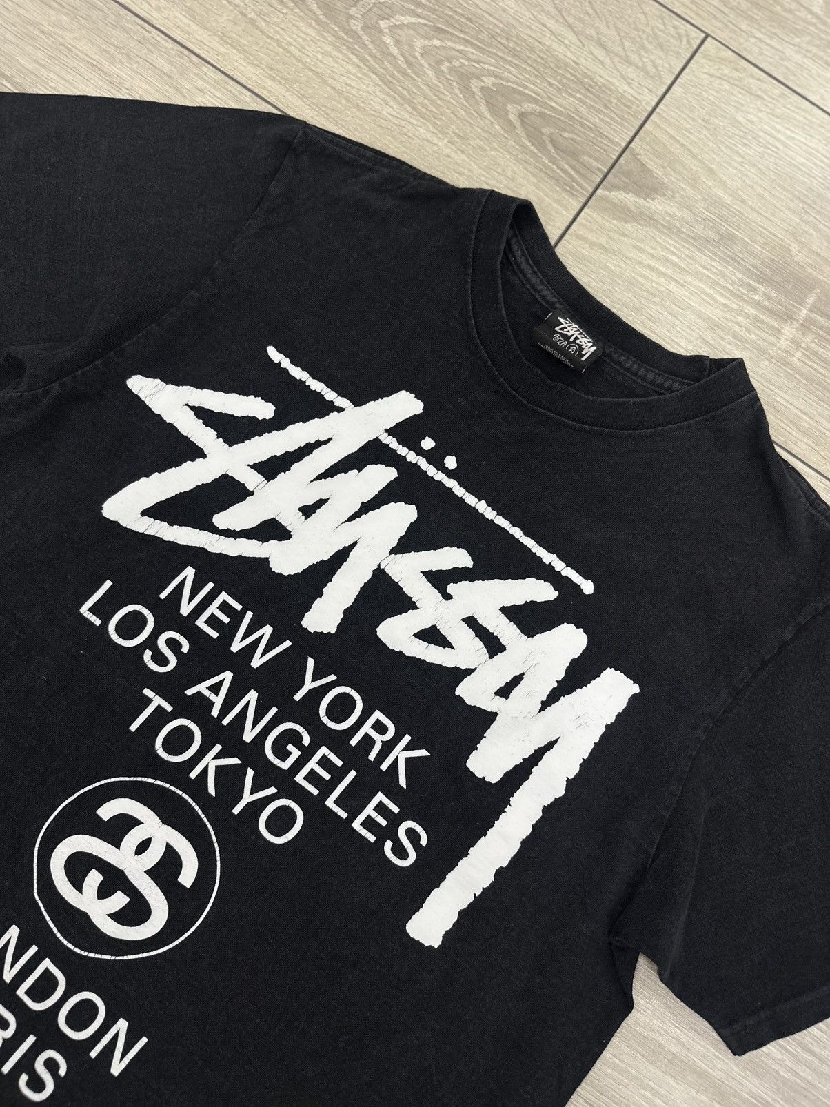 Stussy Stussy Vintage World Tour T-Shirt Tee Y2K Size US S / EU 44-46 / 1 - 7 Thumbnail
