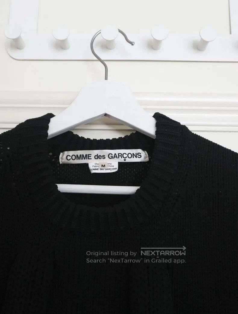 Comme des Garcons Comme des Garcons 24FW Black Rope Sweater. Size US S / EU 44-46 / 1 - 4 Thumbnail