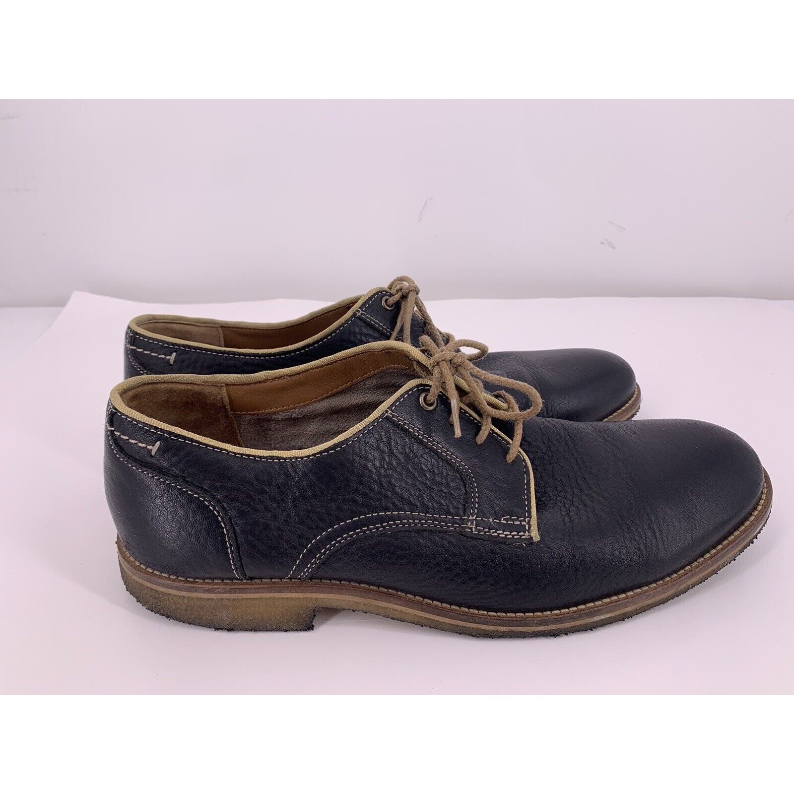 Johnston & Murphy Johnston & Murphy Copeland Leather Derby Shoes Crepe Soles Size US 11.5 / EU 44-45 - 6 Thumbnail