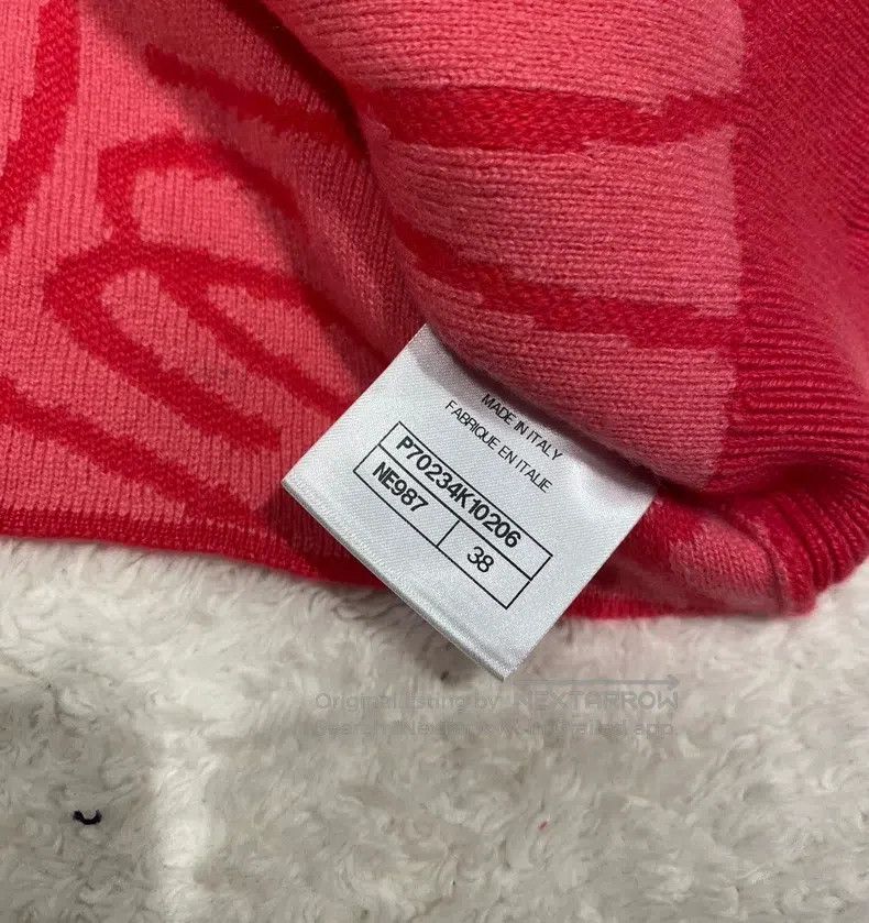 Chanel Chanel Ski Series Peach-red Knitted Sports Vest Size XS / US 0-2 / IT 36-38 - 5 Thumbnail