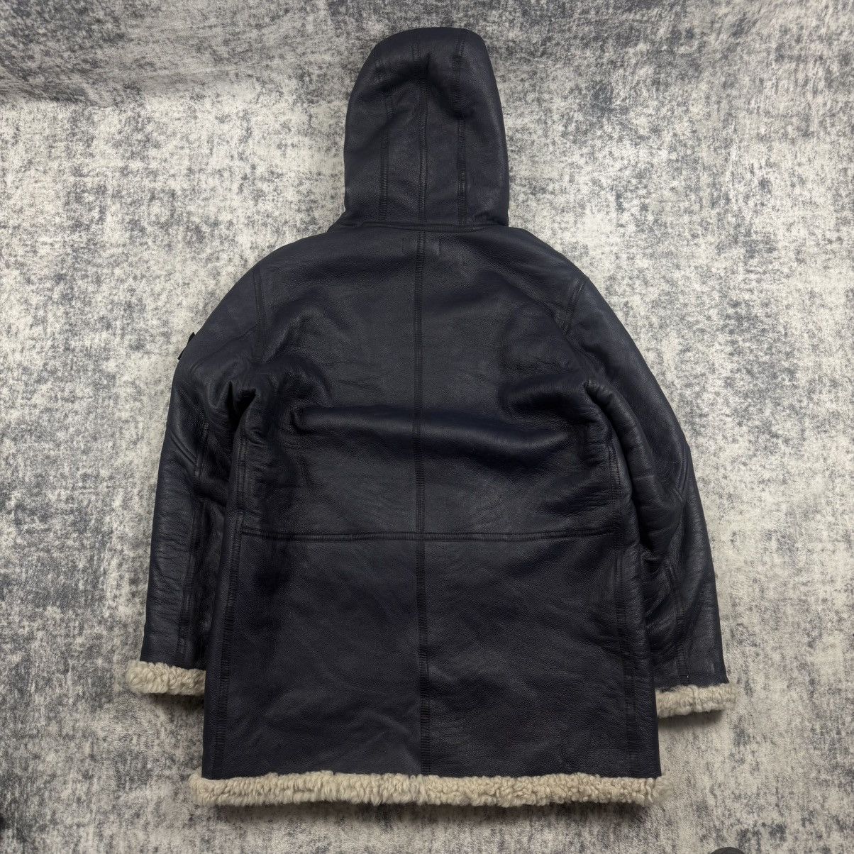 Stone Island Stone Island Hand Painted Sheepskin Fur Shearling Jacket Size US XXL / EU 58 / 5 - 7 Thumbnail