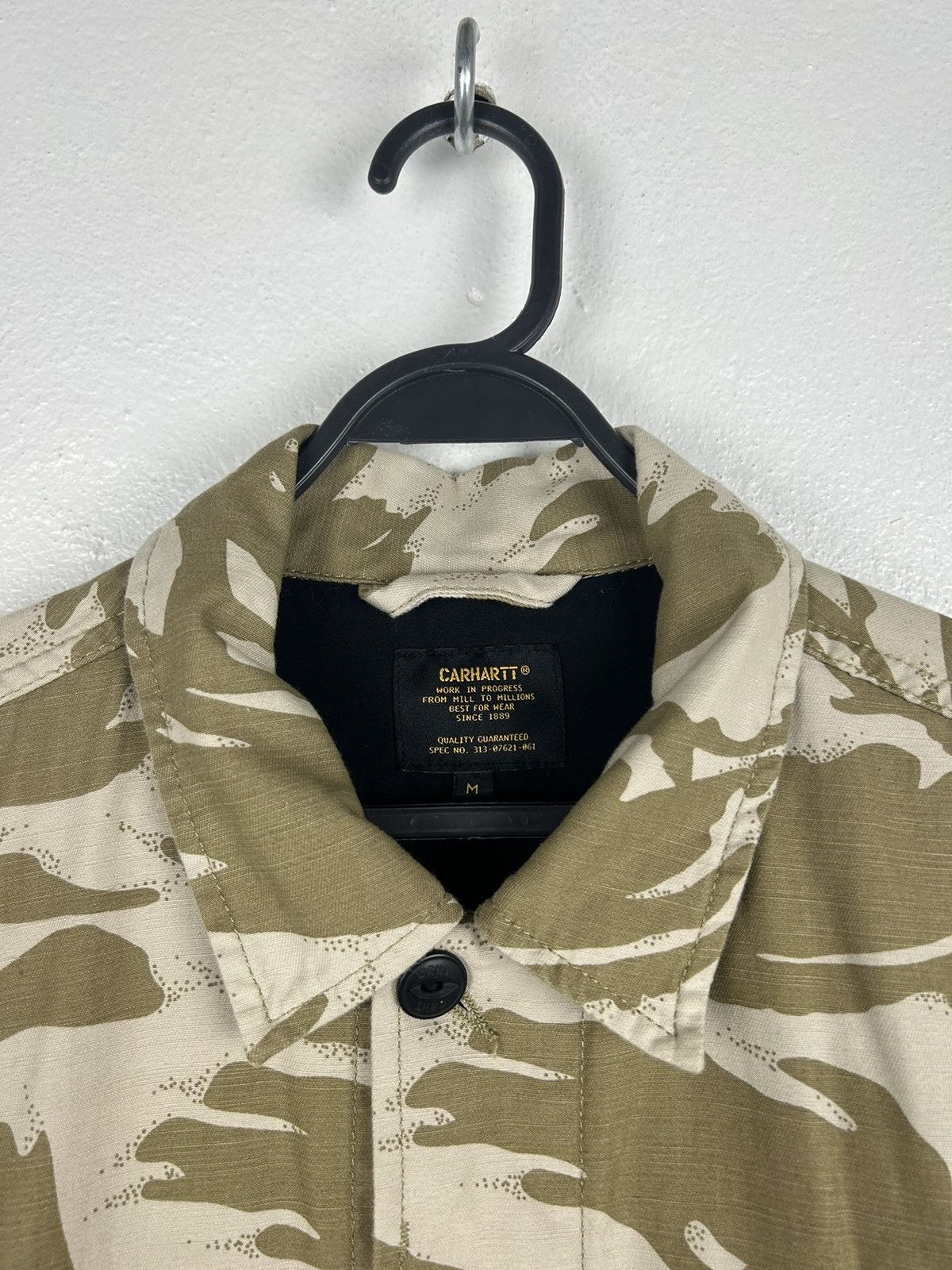 Carhartt Carhartt WIP Camouflage Military Balfour Button-Up Jacket Size US M / EU 48-50 / 2 - 3 Thumbnail