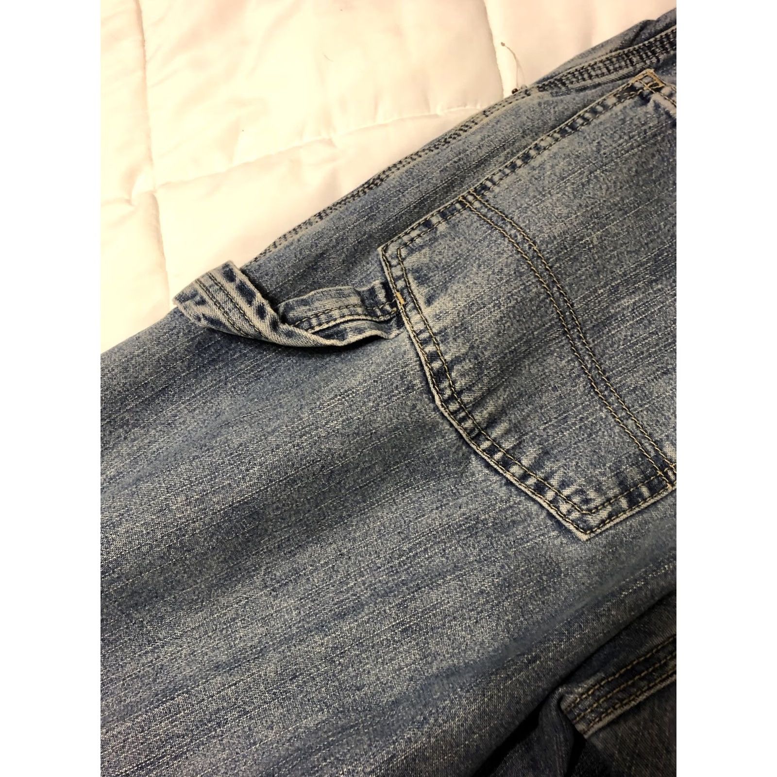 Levi's VINTAGE Levi's Carpenter Jeans Denim 90s Mens W36xL29 Regular Blue Cotton Jeans Size US 36 / EU 52 - 6 Thumbnail