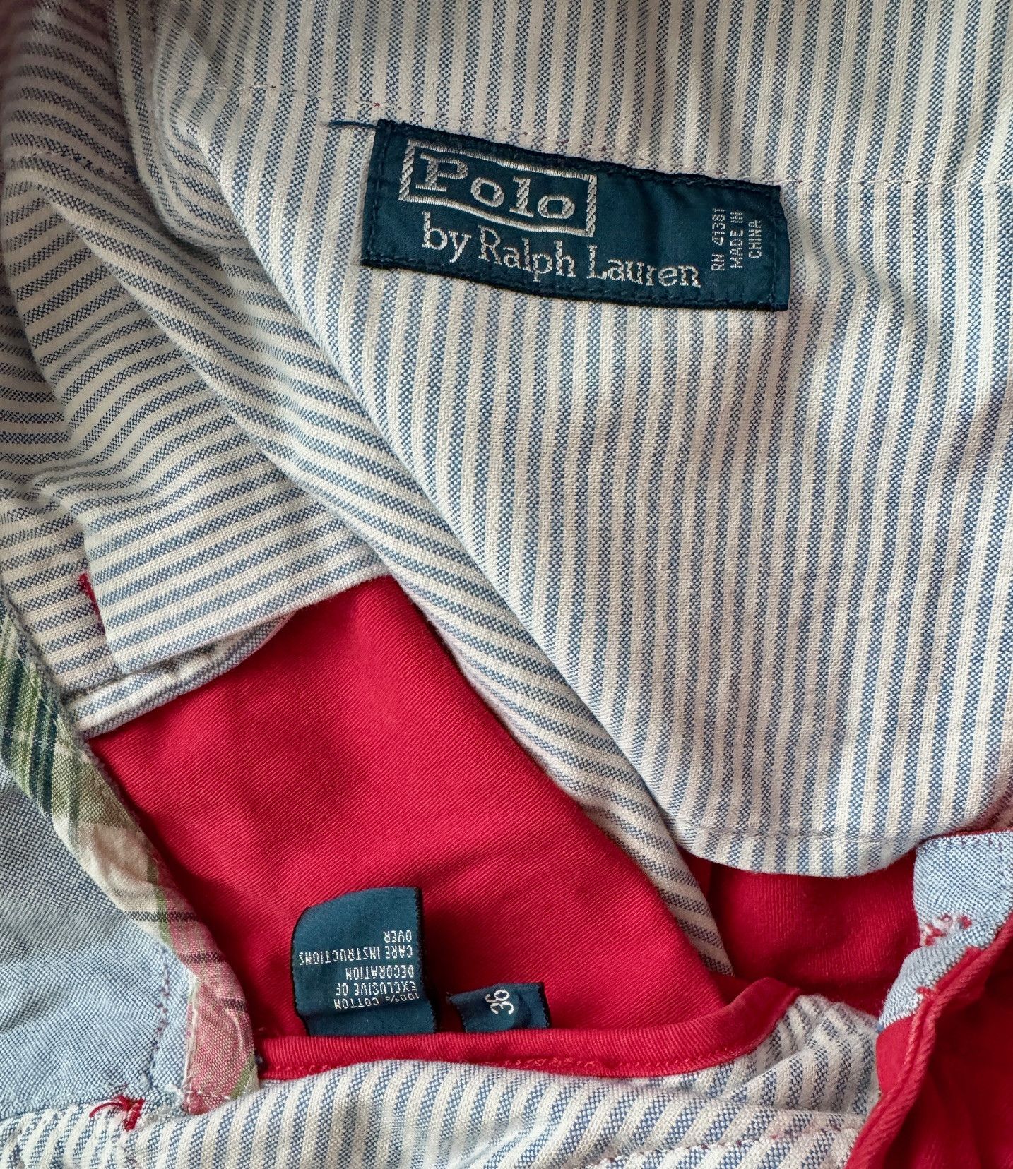 Polo Ralph Lauren Polo Ralph Lauren RL-67 Faded Chino Cotton Shorts Size US 36 / EU 52 - 5 Thumbnail