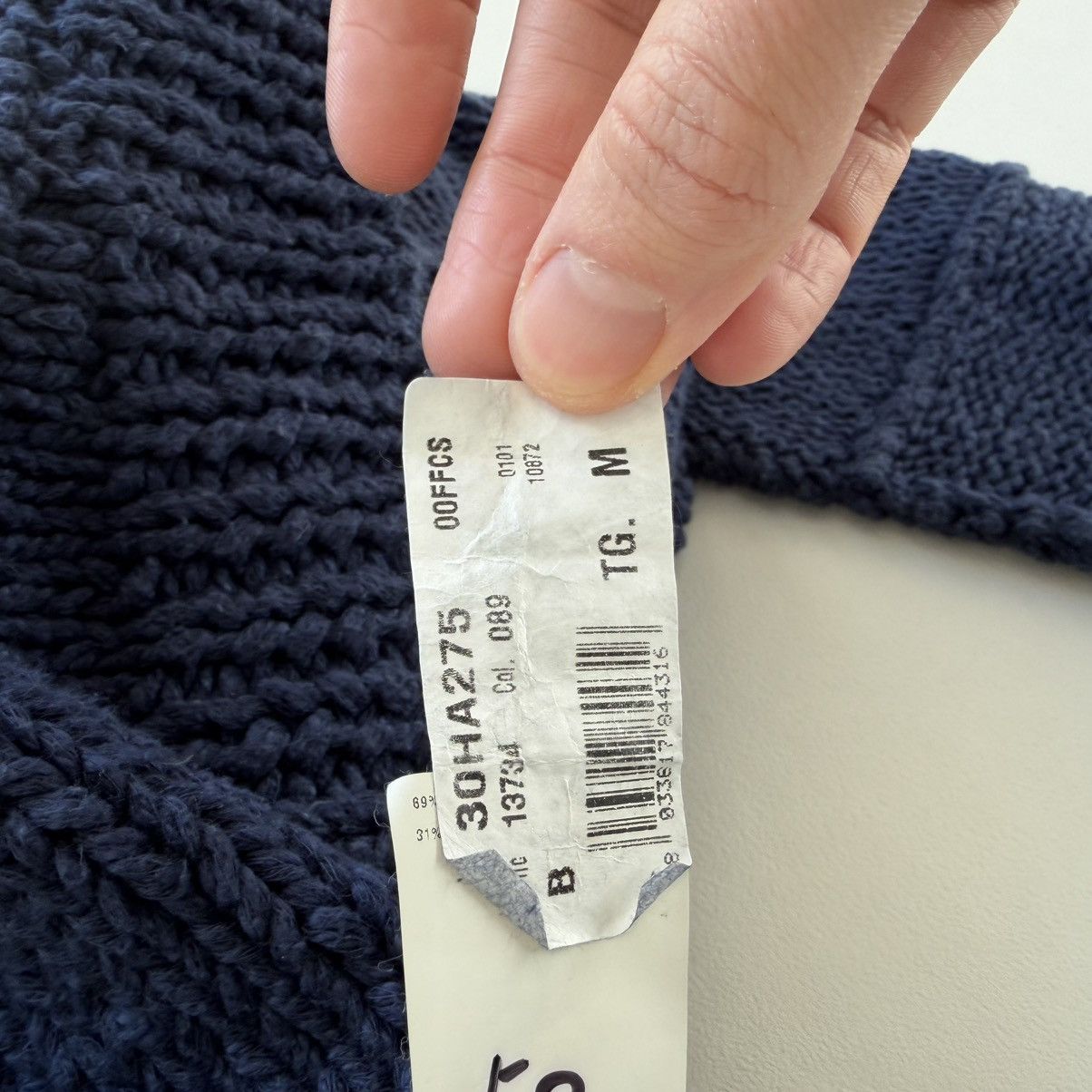Maison Margiela S/S 10 Sample Panelled Chunky 3D Knit Cardigan Size US M / EU 48-50 / 2 - 13 Thumbnail