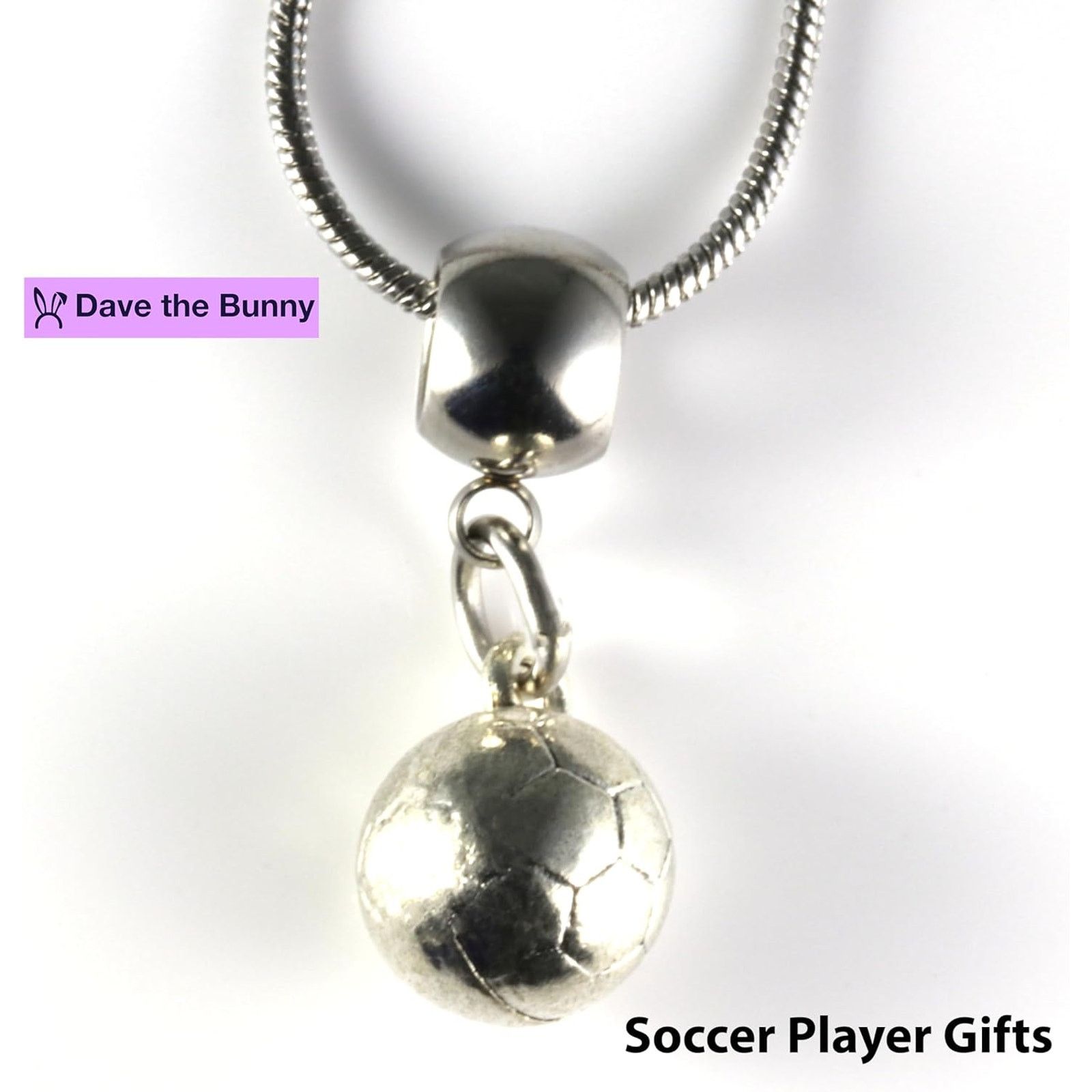 & Other Stories Soccer Necklace - Soccer Ball Charm Necklace Size ONE SIZE - 6 Thumbnail