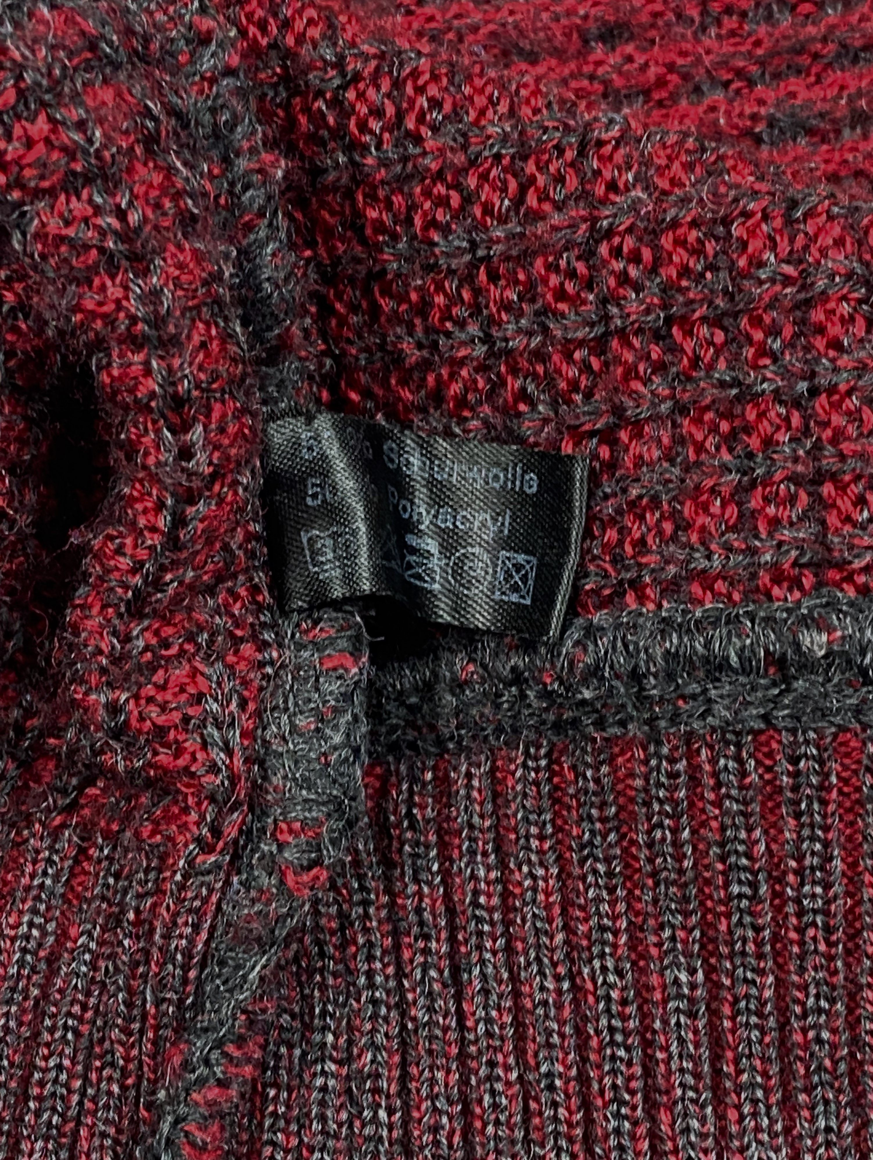 Vintage Vintage GREENFIELD Crimson Knitted Carpet Print Sweater M637 Size US L / EU 52-54 / 3 - 7 Thumbnail