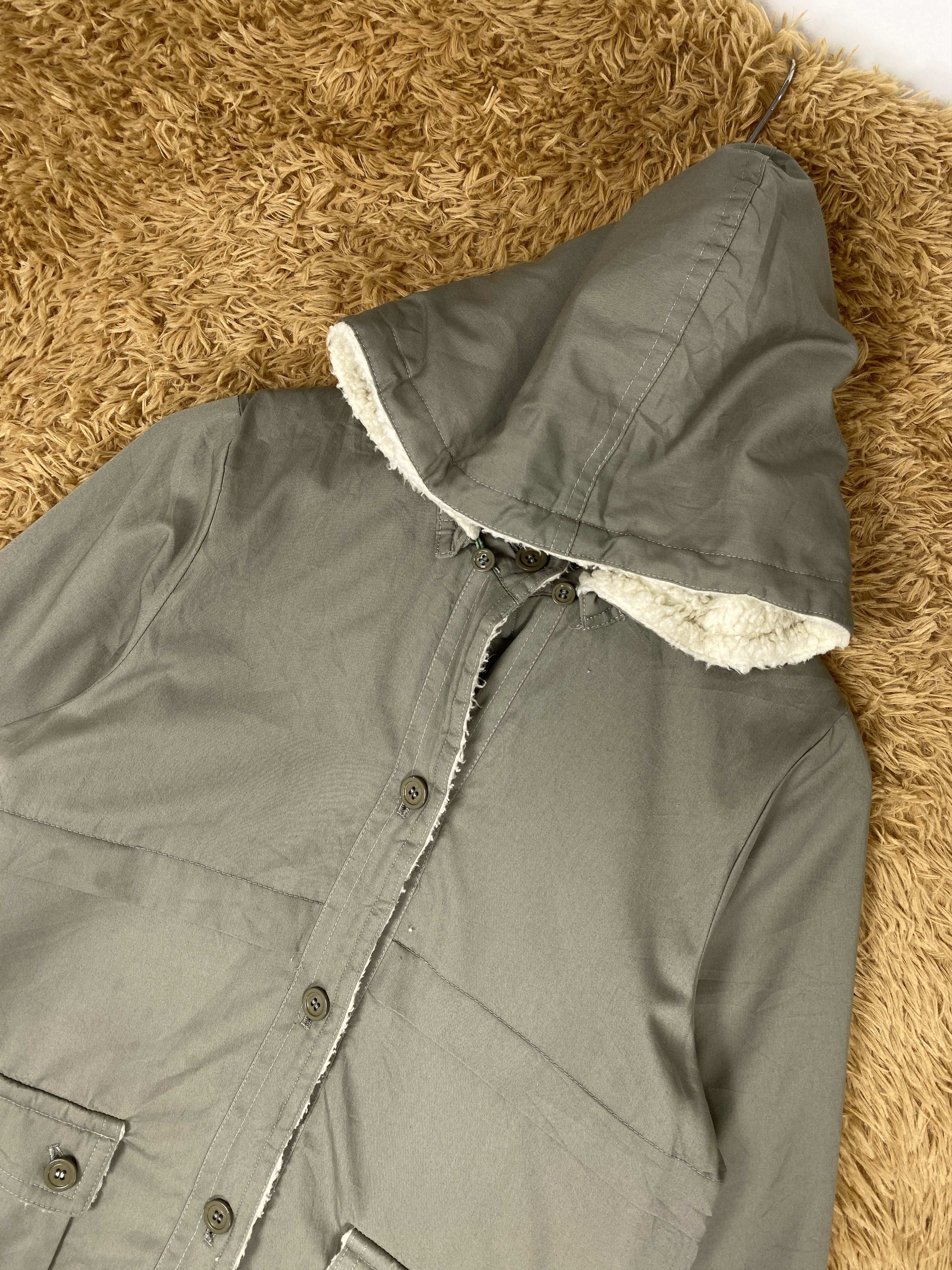 Japanese Brand Vintage Japanese Brand Sherpa Lining Long Jacket J2203 Size US S / EU 44-46 / 1 - 2 Thumbnail