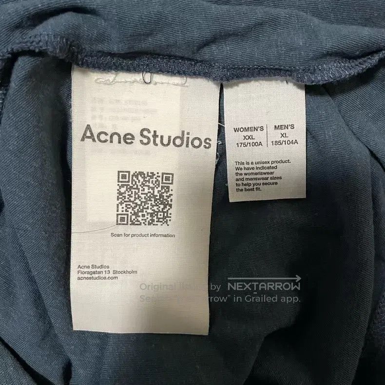 Acne Studios Acne Studios 1996 lettering print distressed short-sleeve Size US XL / EU 56 / 4 - 4 Thumbnail